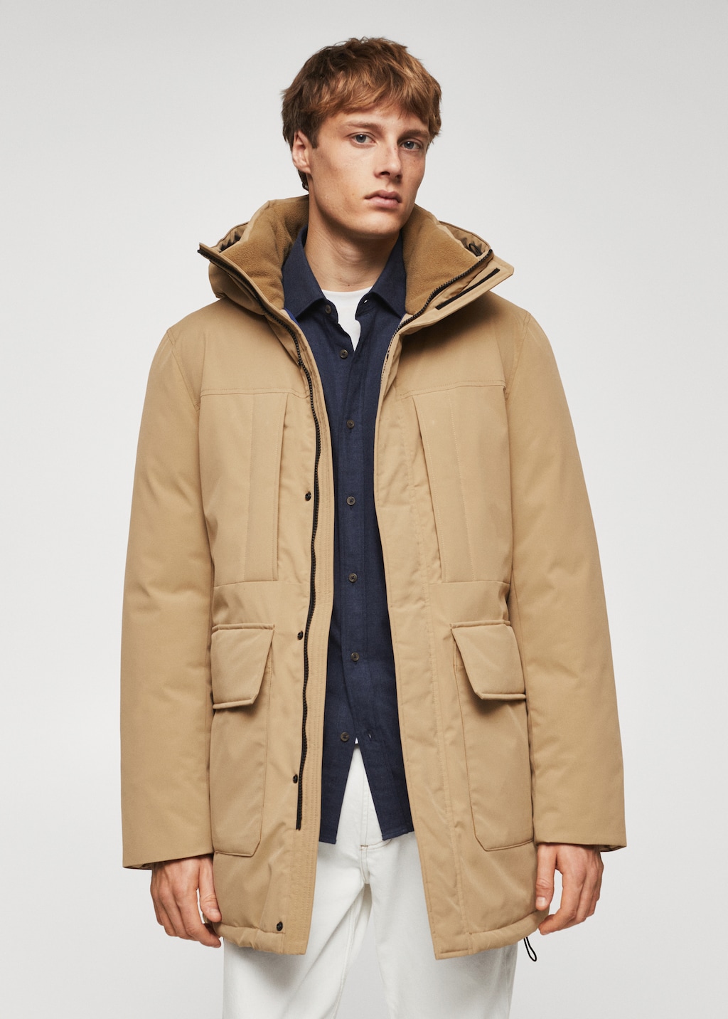 Men's holland hooded parka hotsell