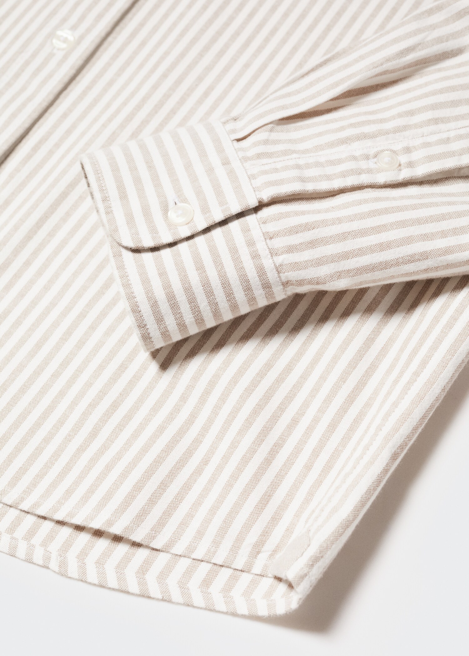 Regular-fit cotton striped shirt - Details of the article 8
