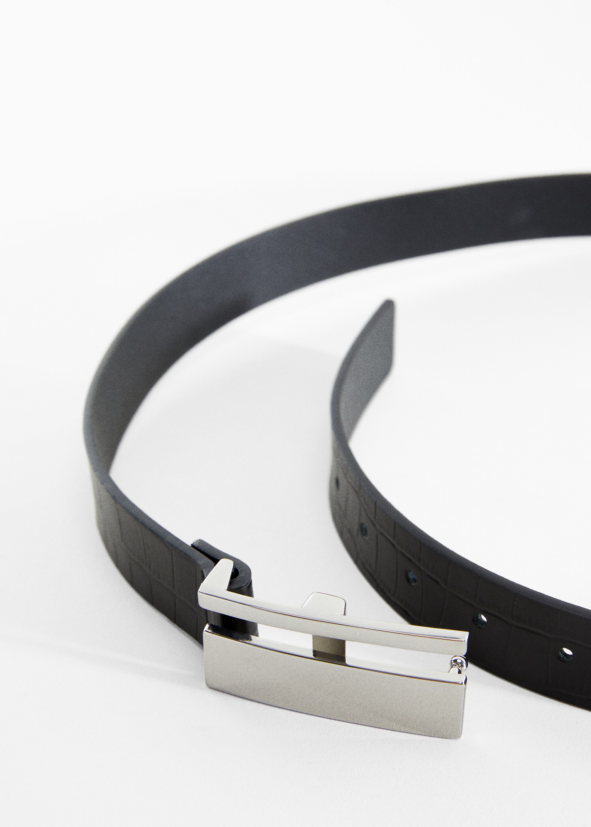 Buckle leather belt - Details of the article 2