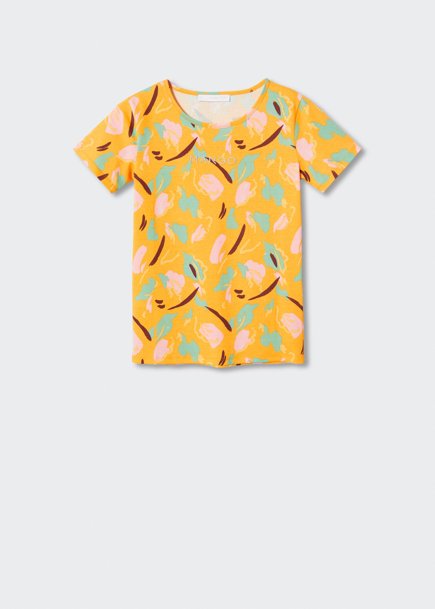 Embroidered logo print t-shirt - Article without model