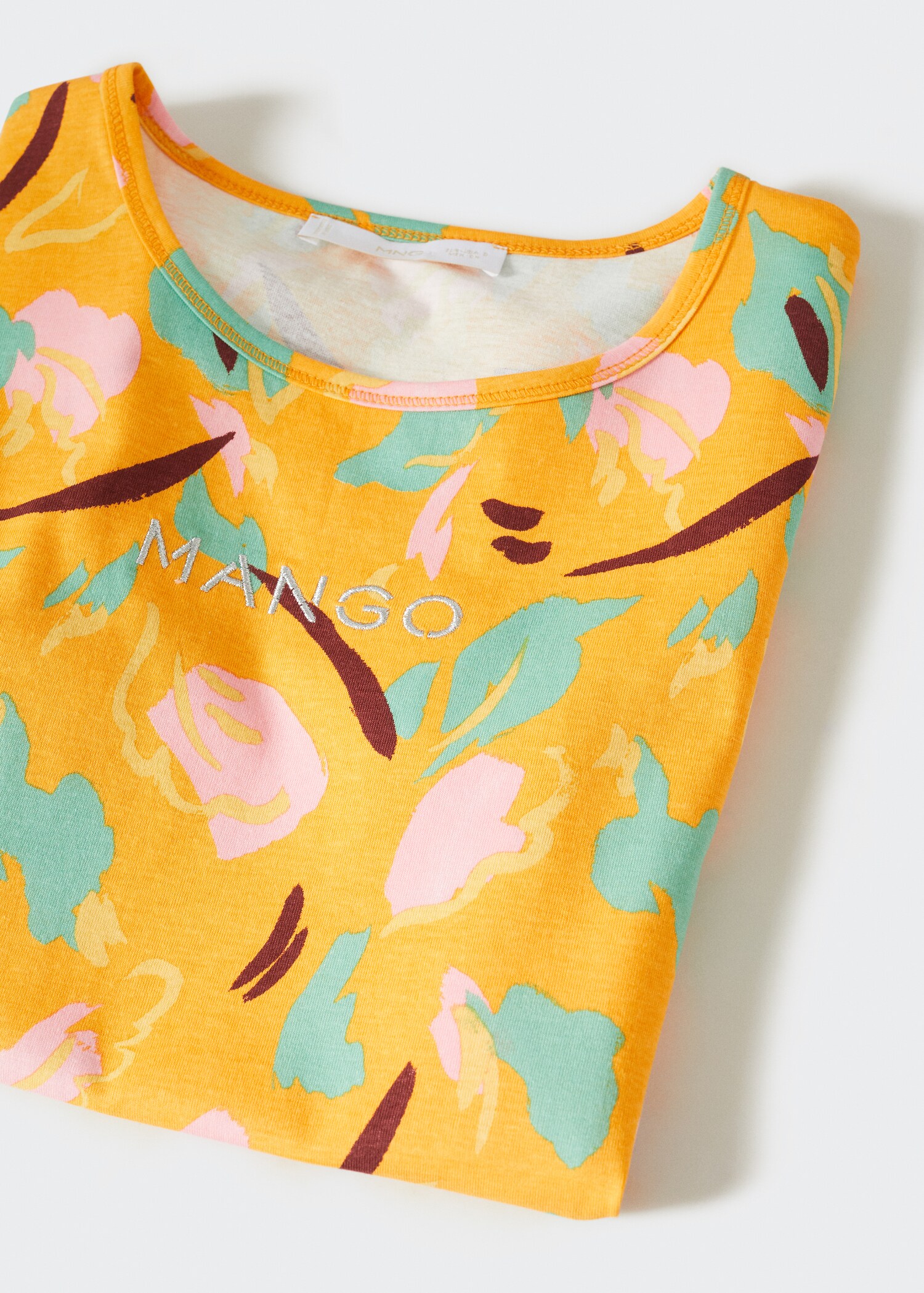 Embroidered logo print t-shirt - Details of the article 8