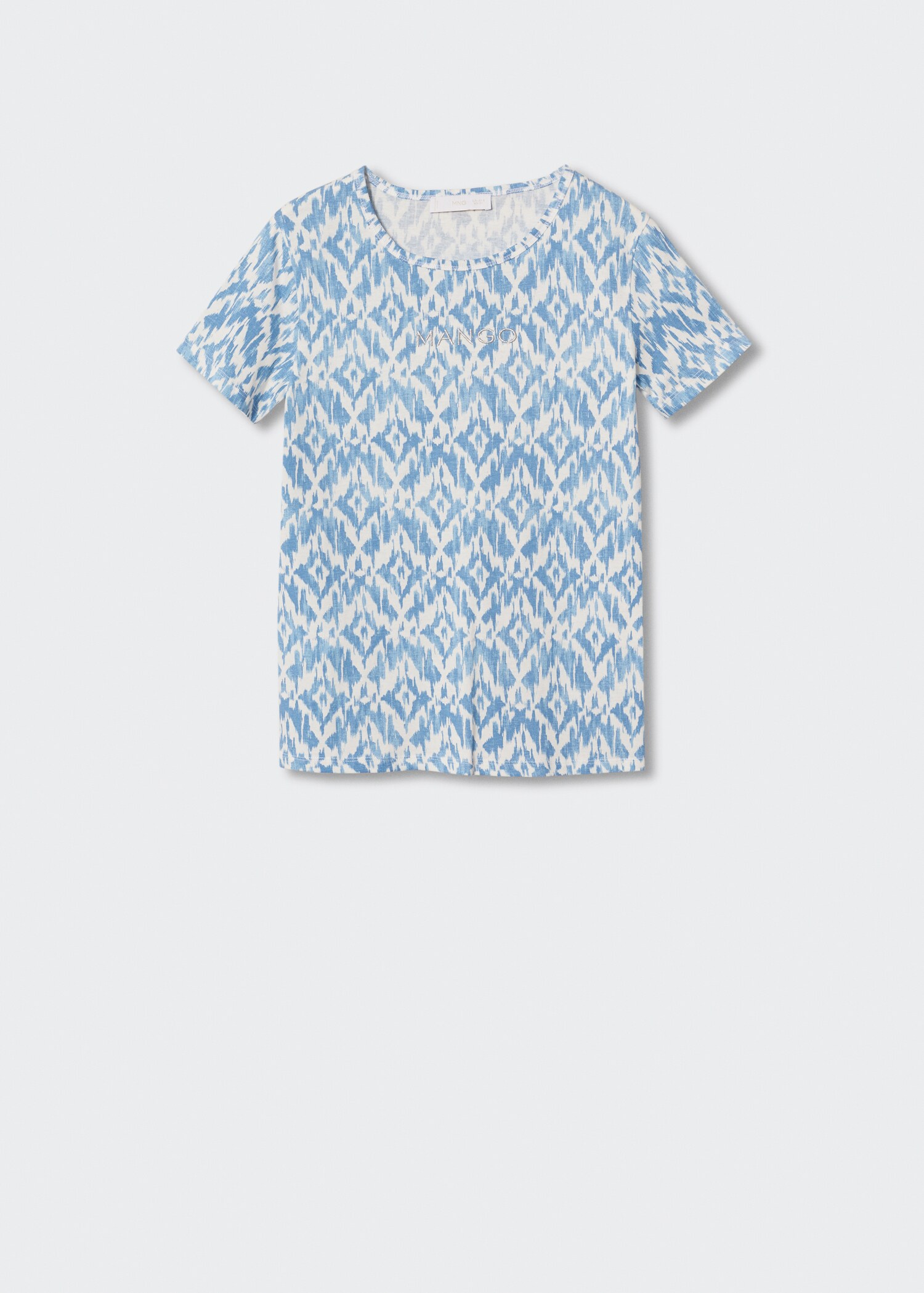 Embroidered logo print t-shirt - Article without model
