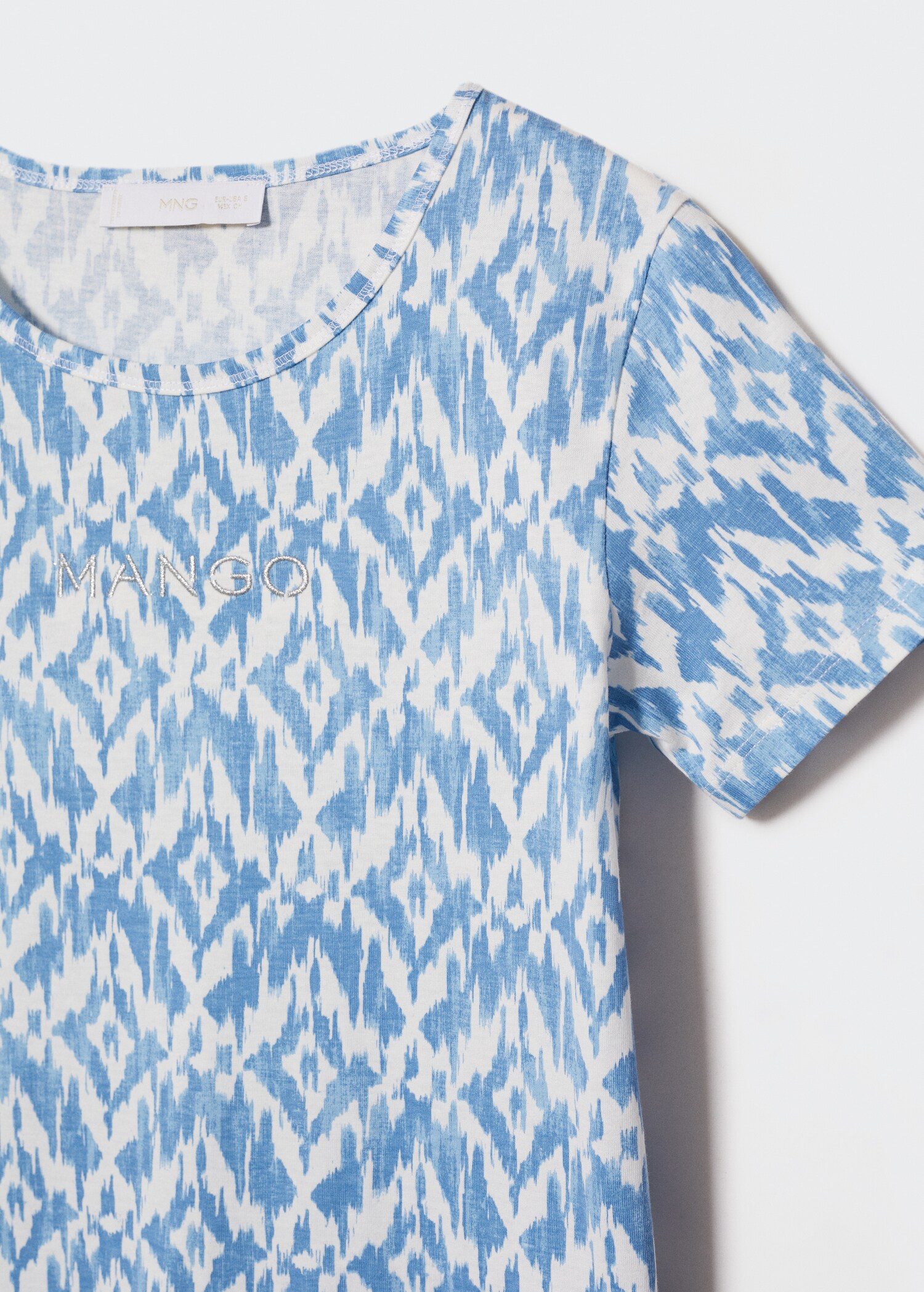 Embroidered logo print t-shirt - Details of the article 8