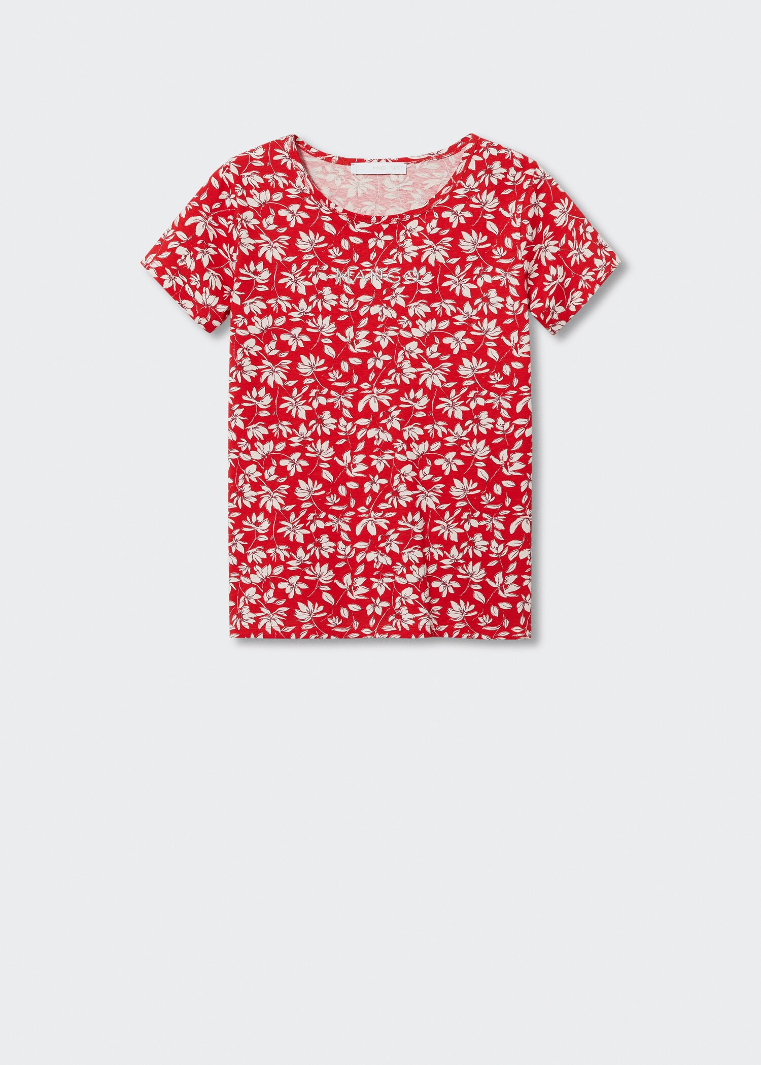 Embroidered logo print t-shirt - Article without model