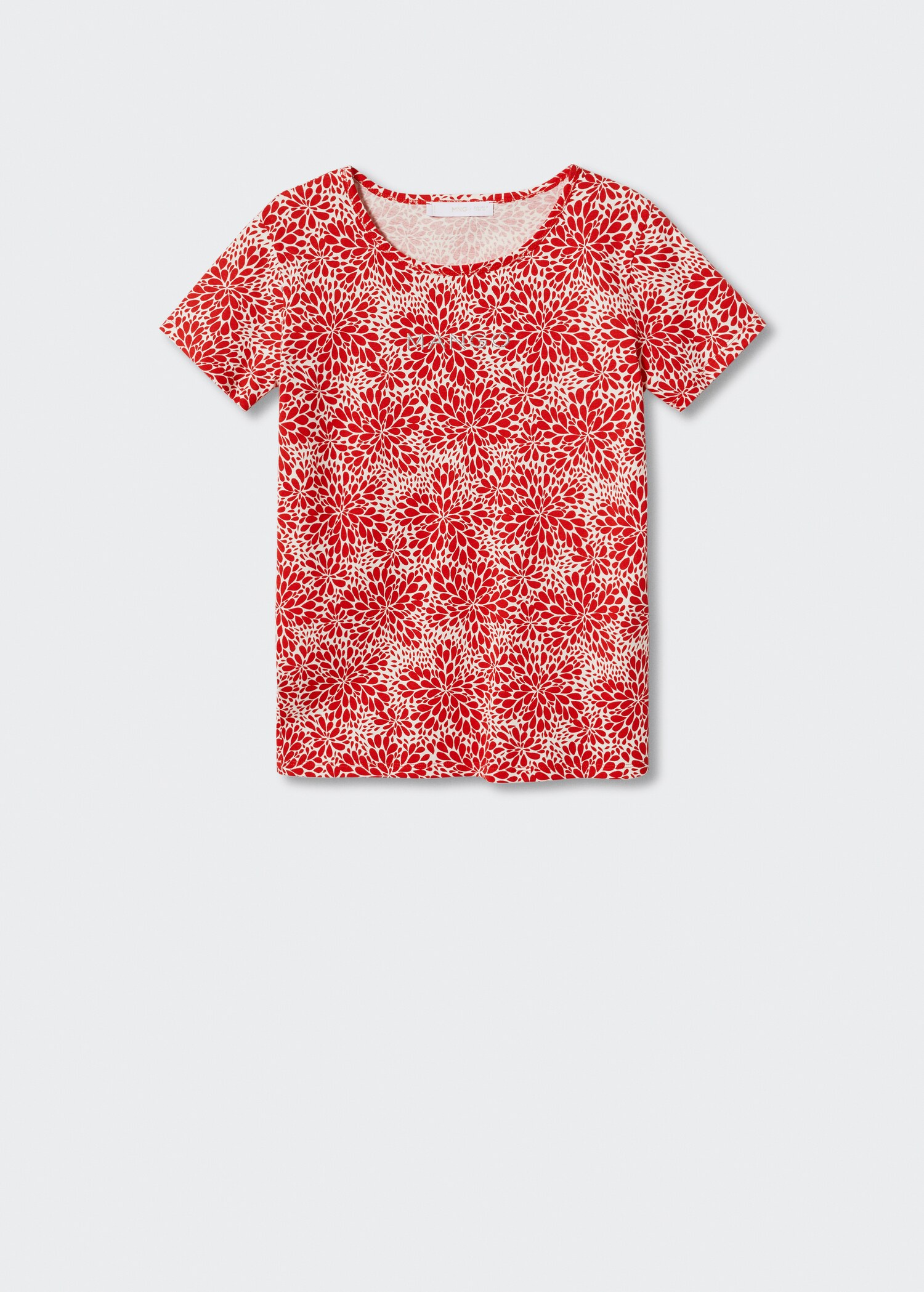 Embroidered logo print t-shirt - Article without model