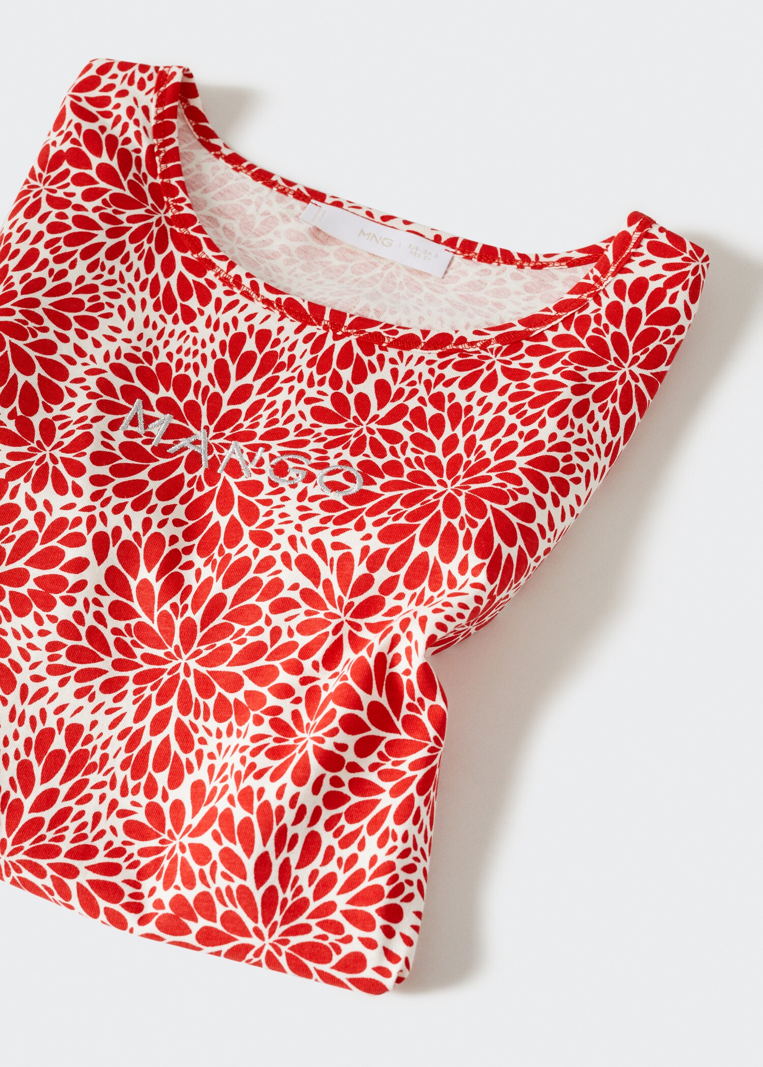 Embroidered logo print t-shirt - Details of the article 8
