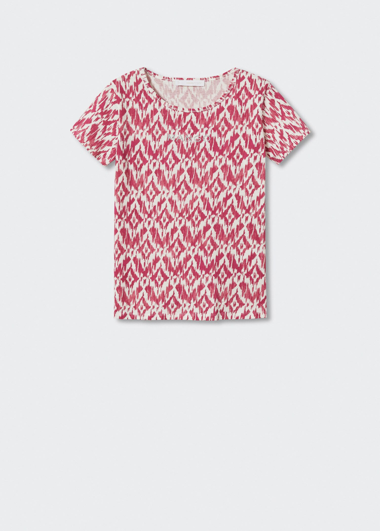 Embroidered logo print t-shirt - Article without model