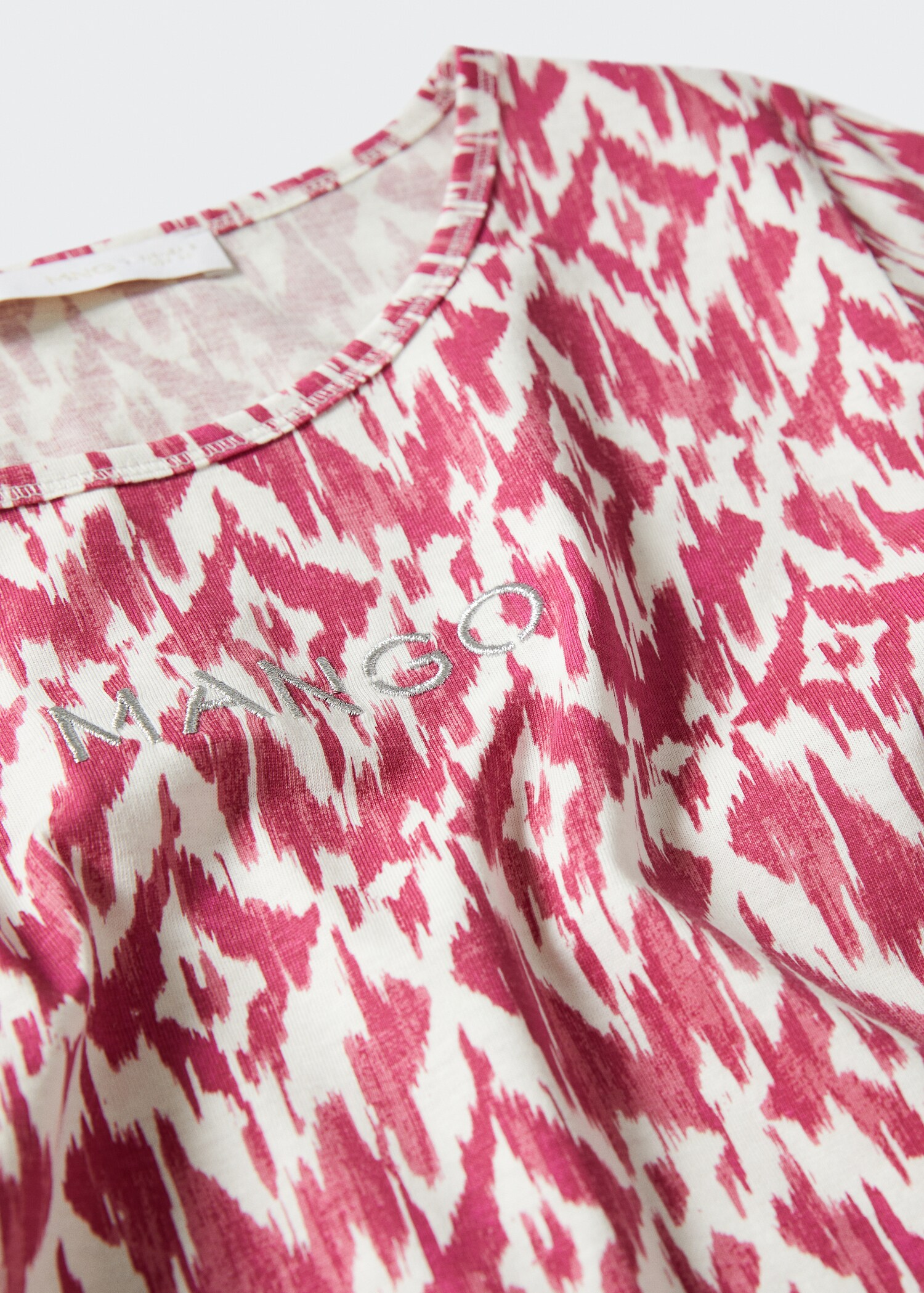 Embroidered logo print t-shirt - Details of the article 8