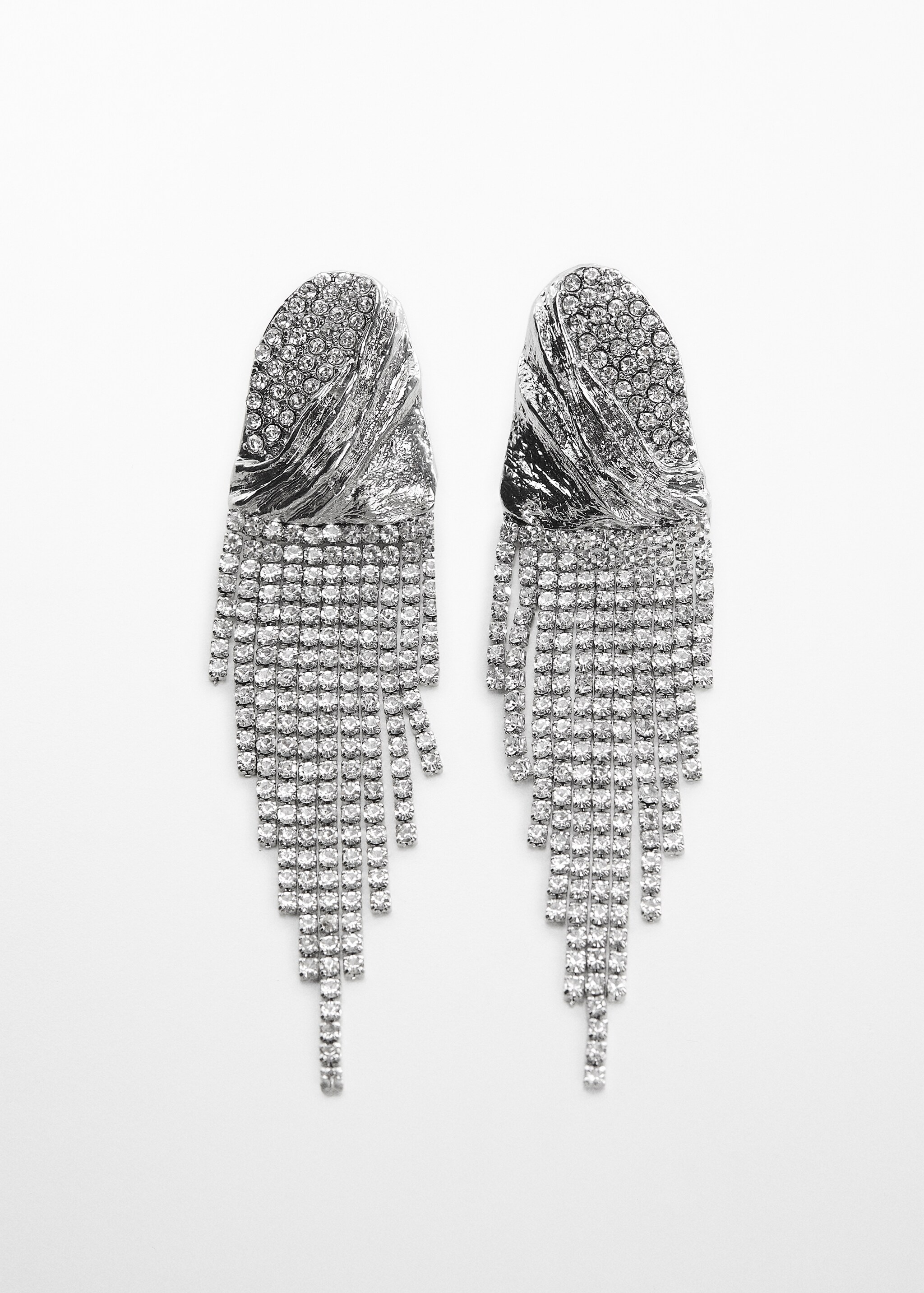 Crystal waterfall earrings - Article without model