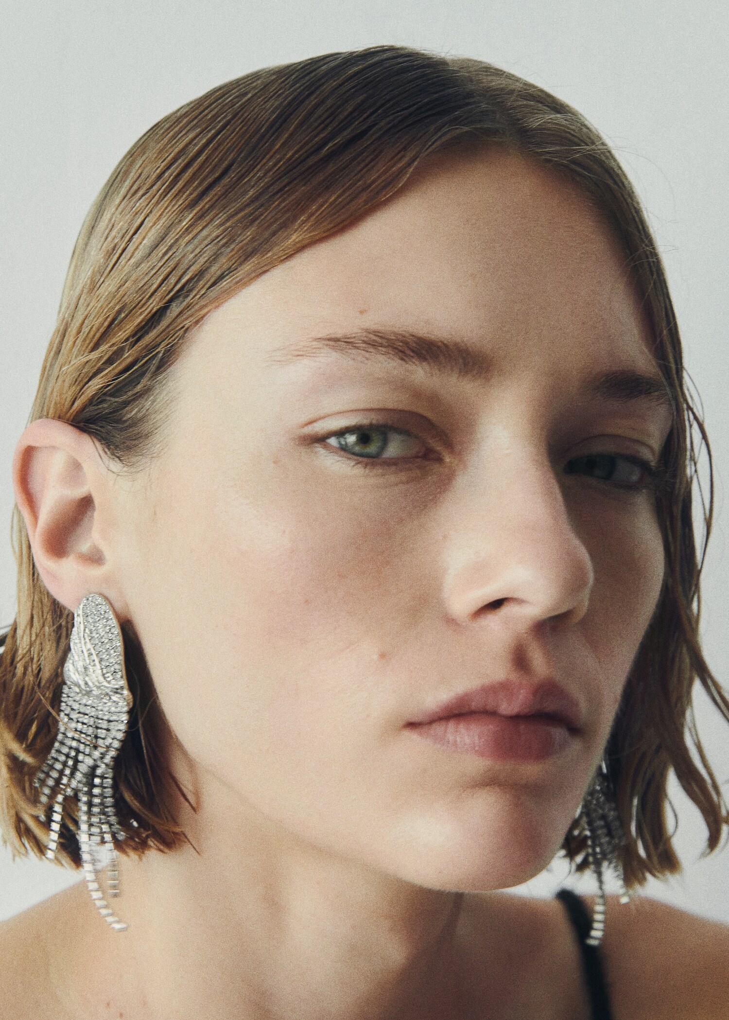 Crystal waterfall earrings - Details of the article 9
