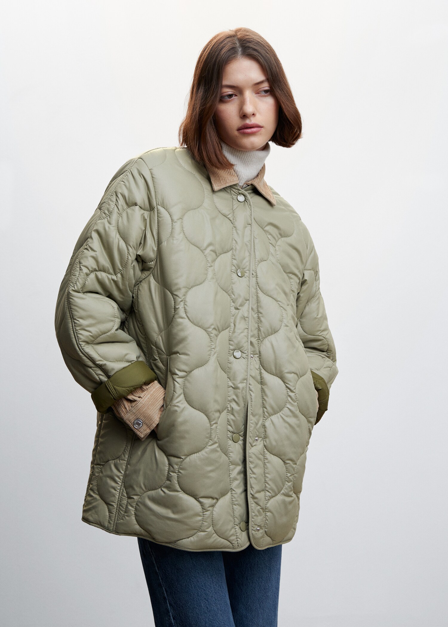 Anorak acolchado light - Plano medio