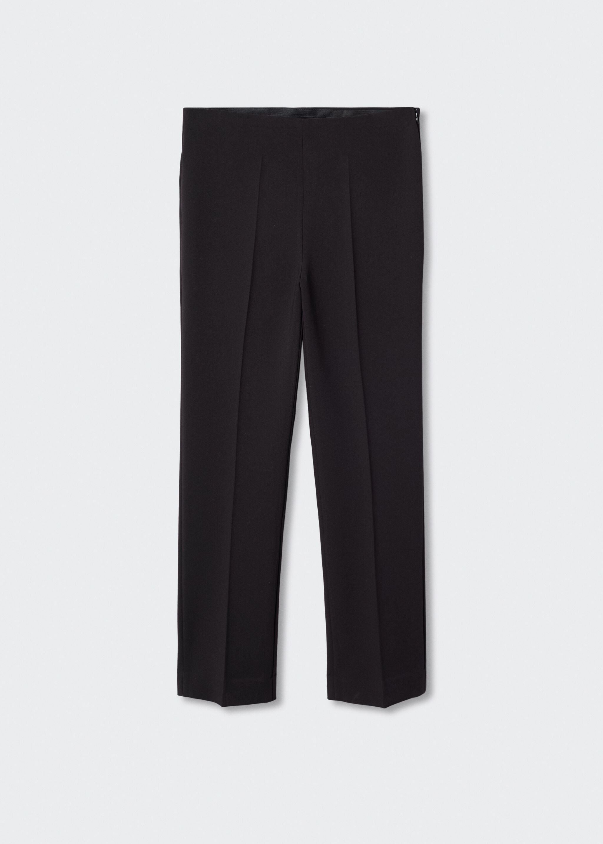 Straight-cut crop trousers - Article without model