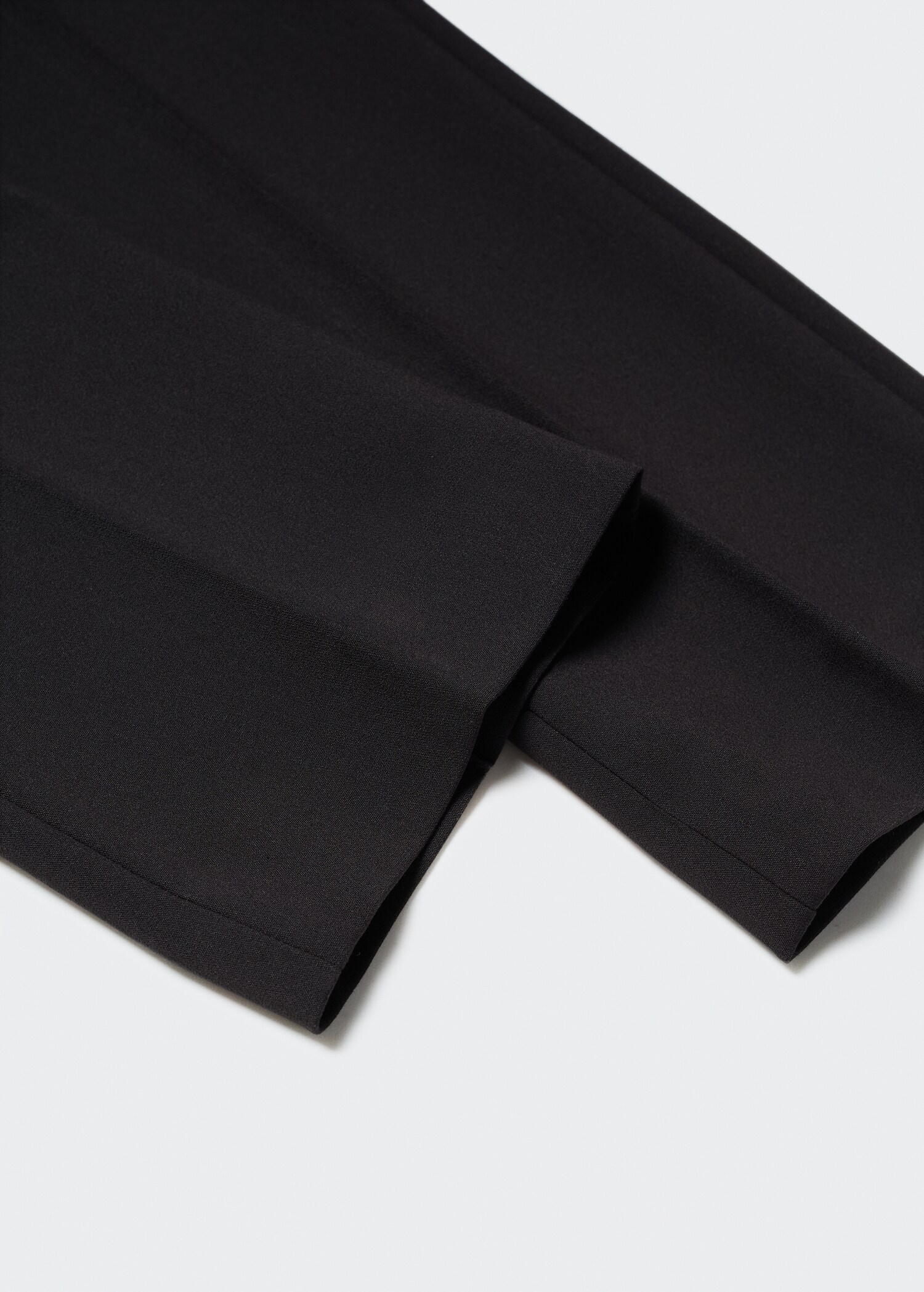 Straight-cut crop trousers - Details of the article 8