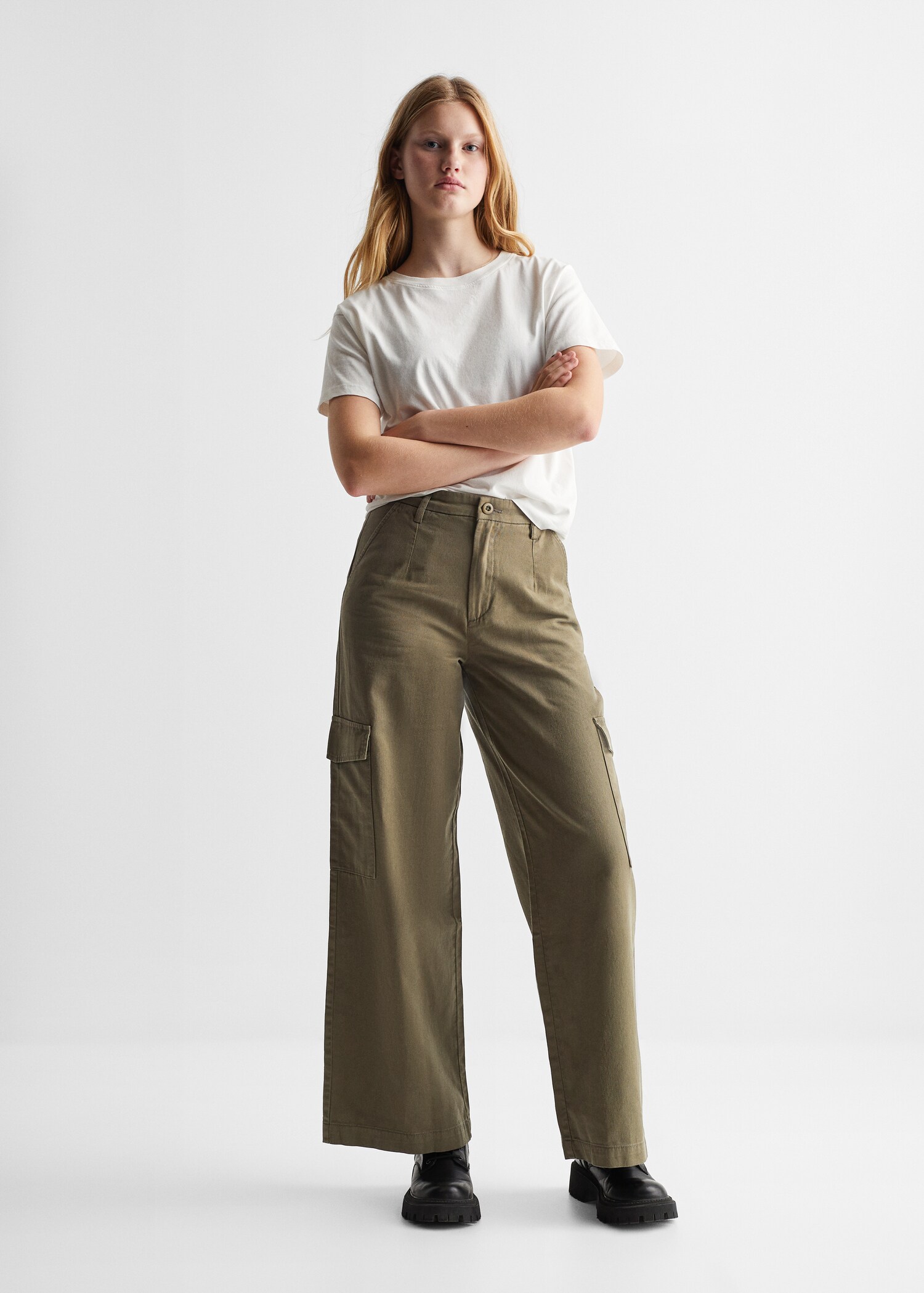 Pantalon cargo coton - Détail de l'article 1