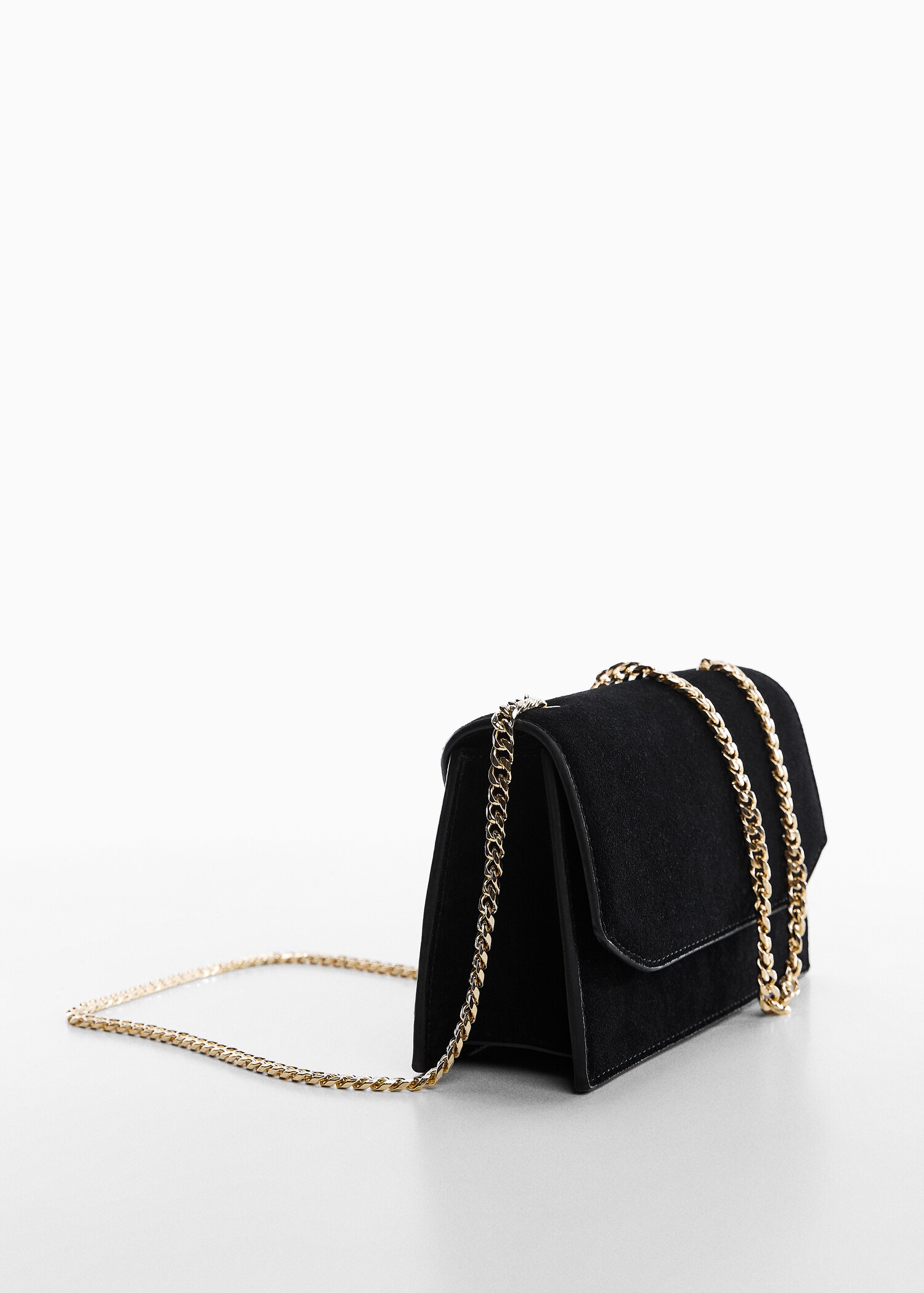 Chain leather bag - Medium plane