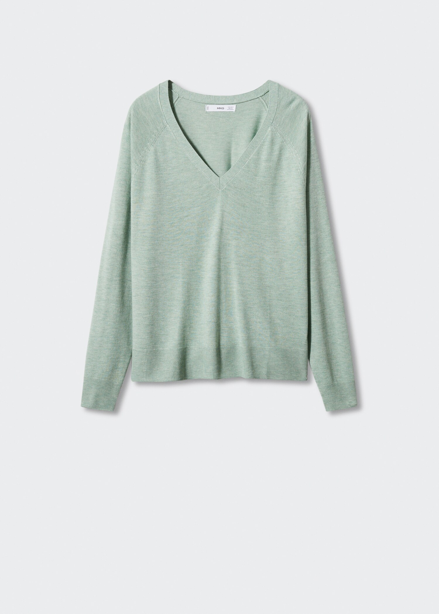 Pull-over maille fine col V - Article sans modèle