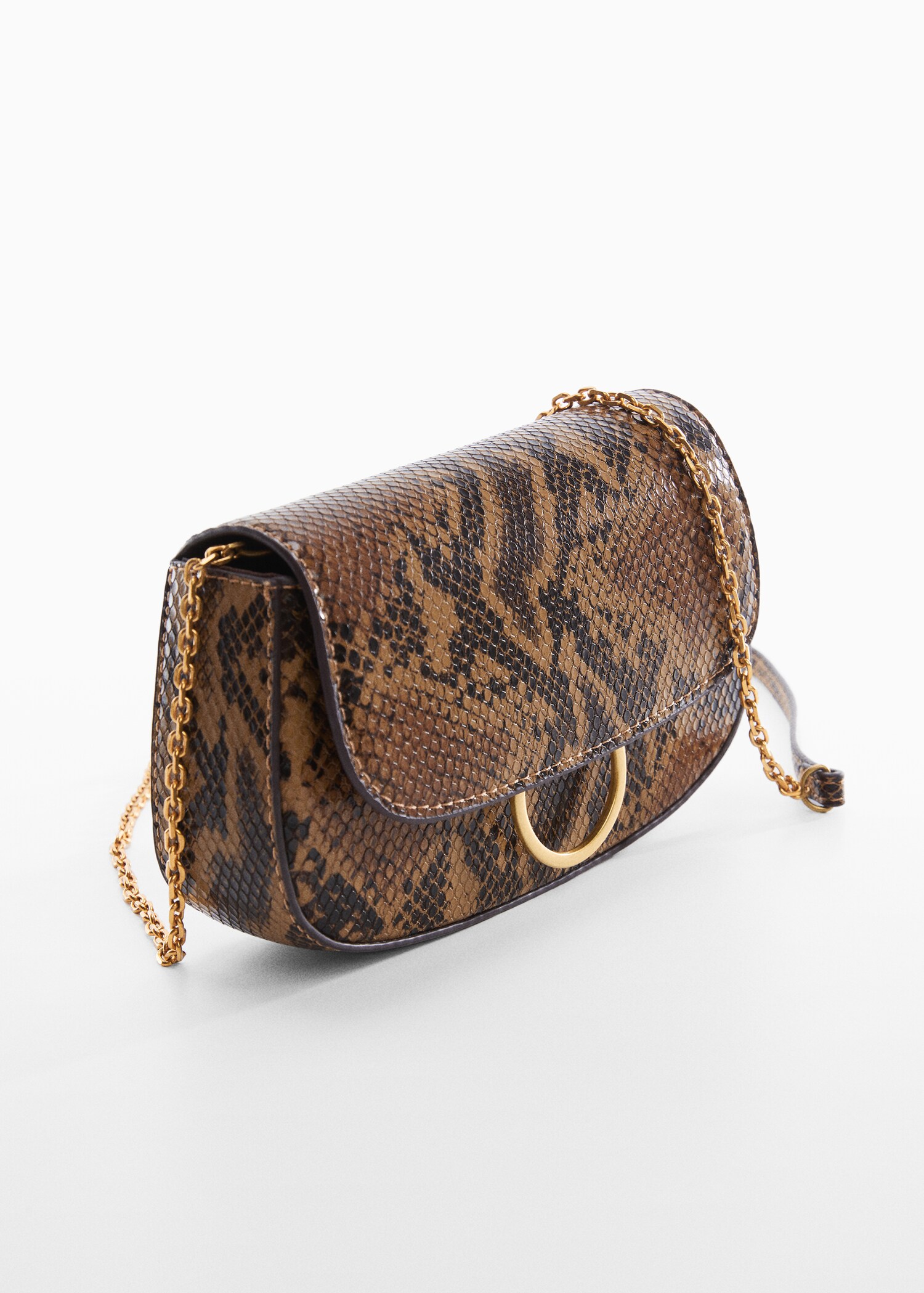 Flap chain bag - Medium plane
