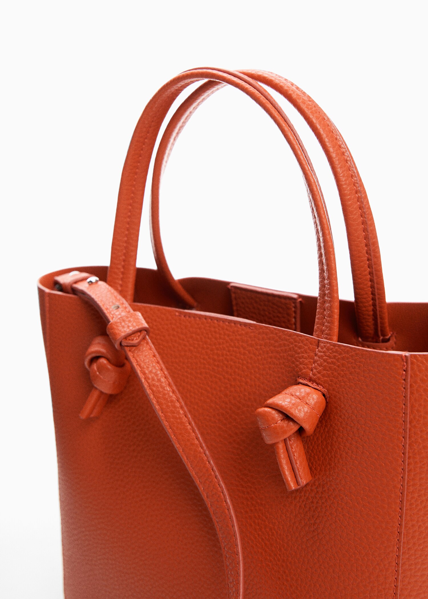 Mini shopper bag with knots - Details of the article 2