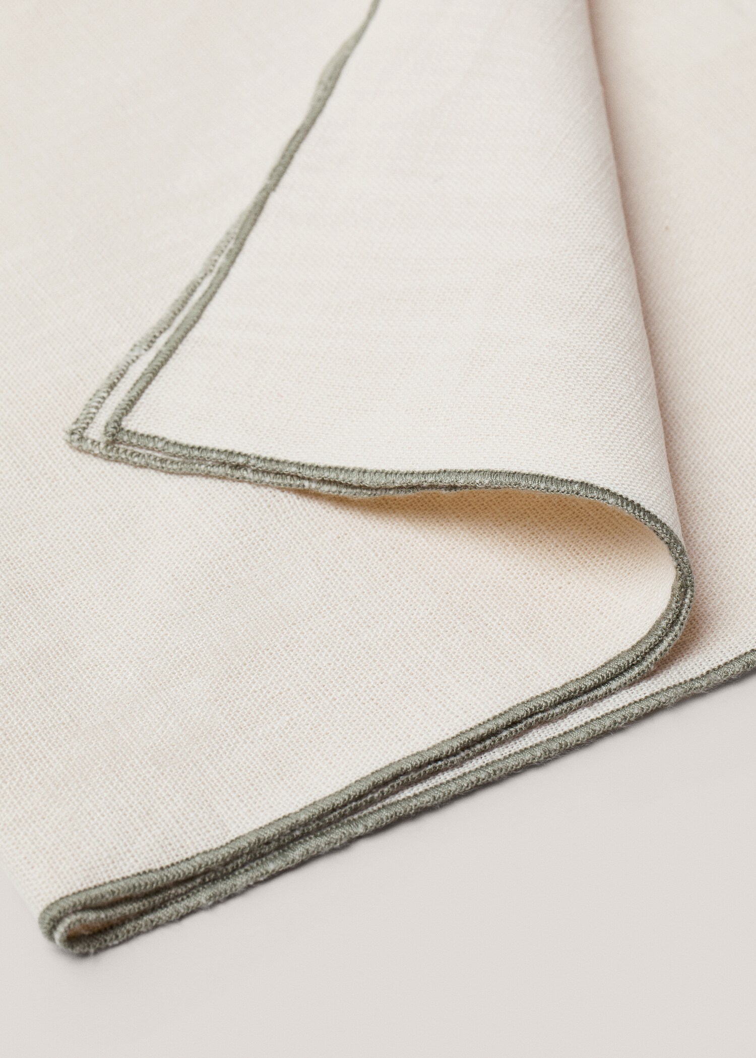 Pack of 2 100% cotton napkins  - Details of the article 2