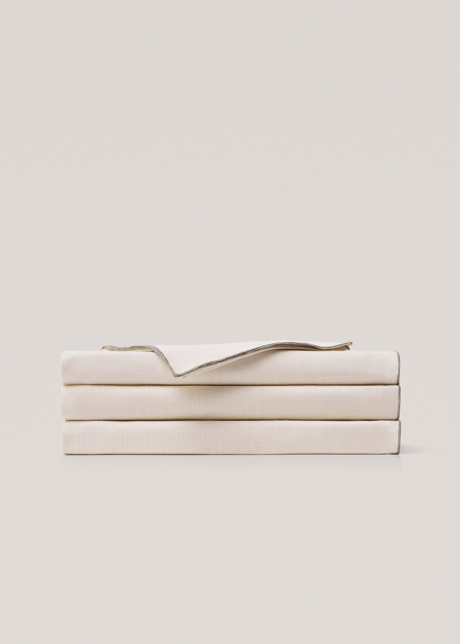 Pack of 2 100% cotton napkins  - Details of the article 3