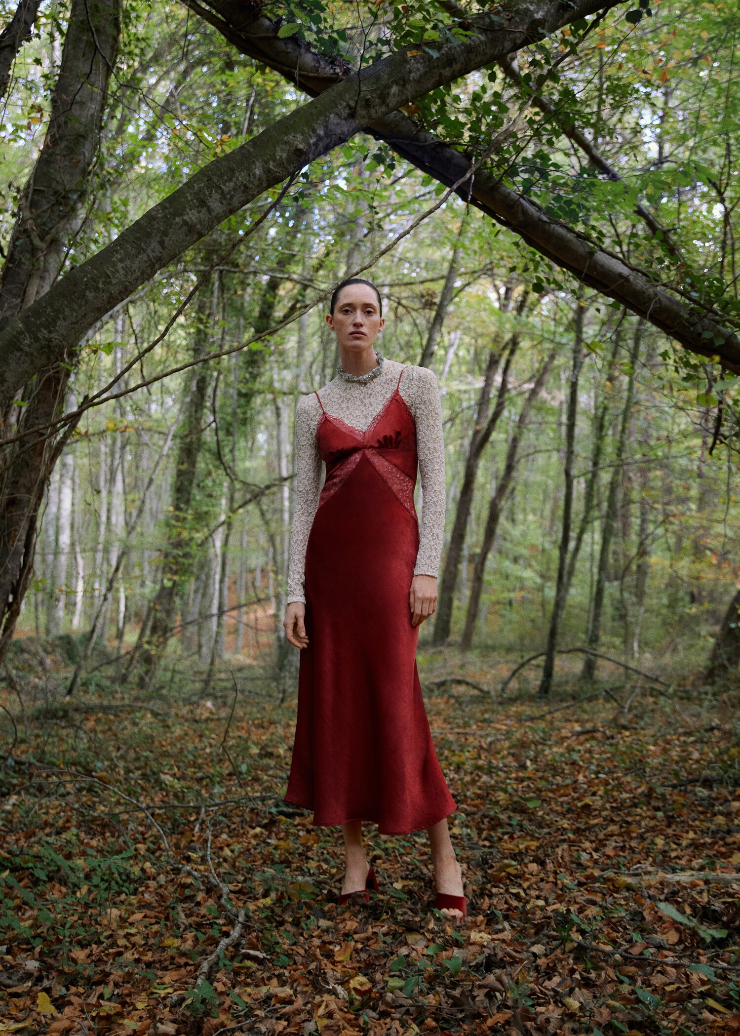 Lace camisole dress - Details of the article 6