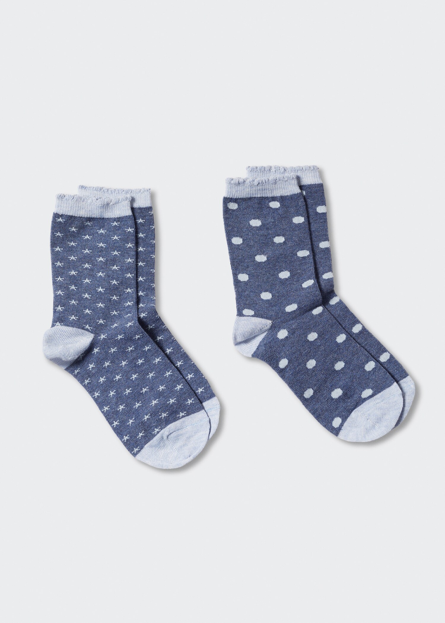 Doppelpack gemusterte Socken - Artikel ohne Model