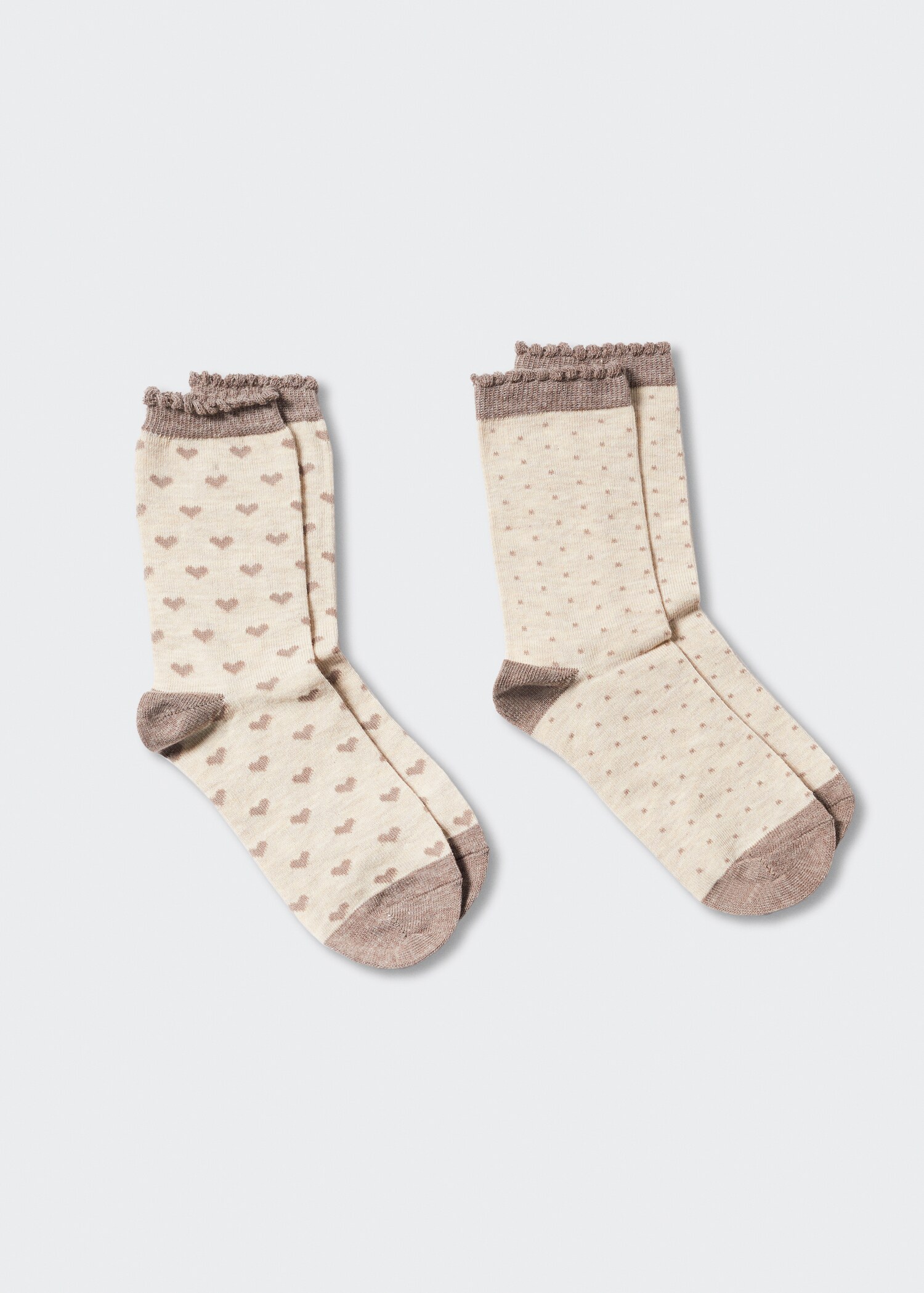 Doppelpack gemusterte Socken - Artikel ohne Model