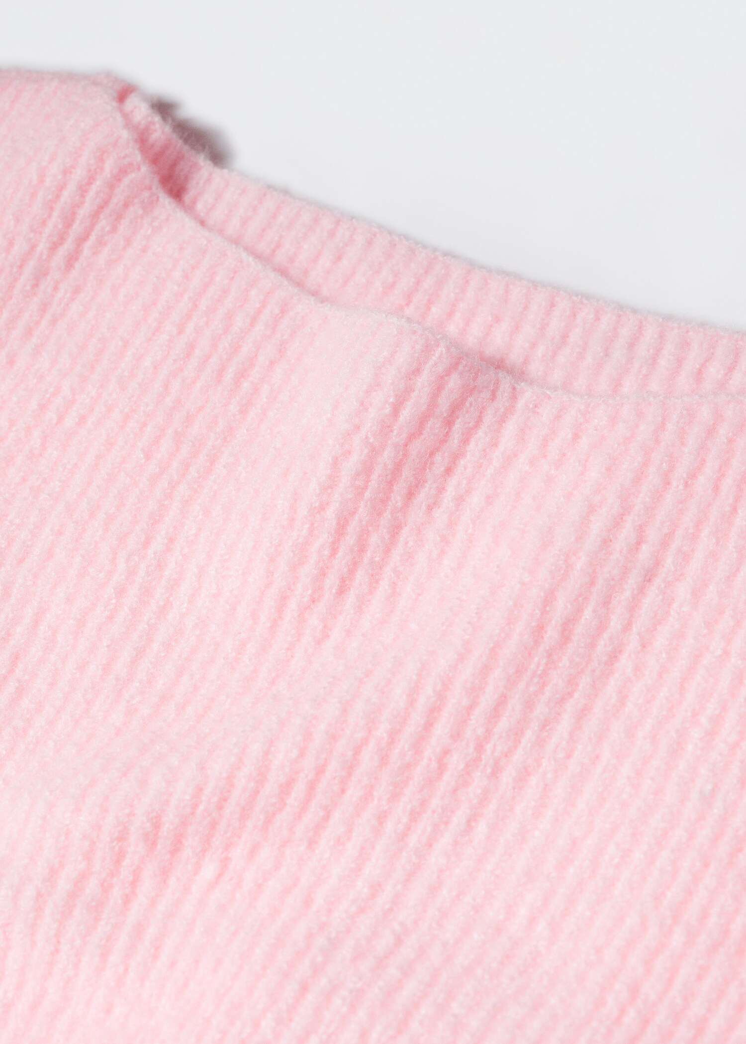 Boat neck ribbed sweater - Details of the article 8
