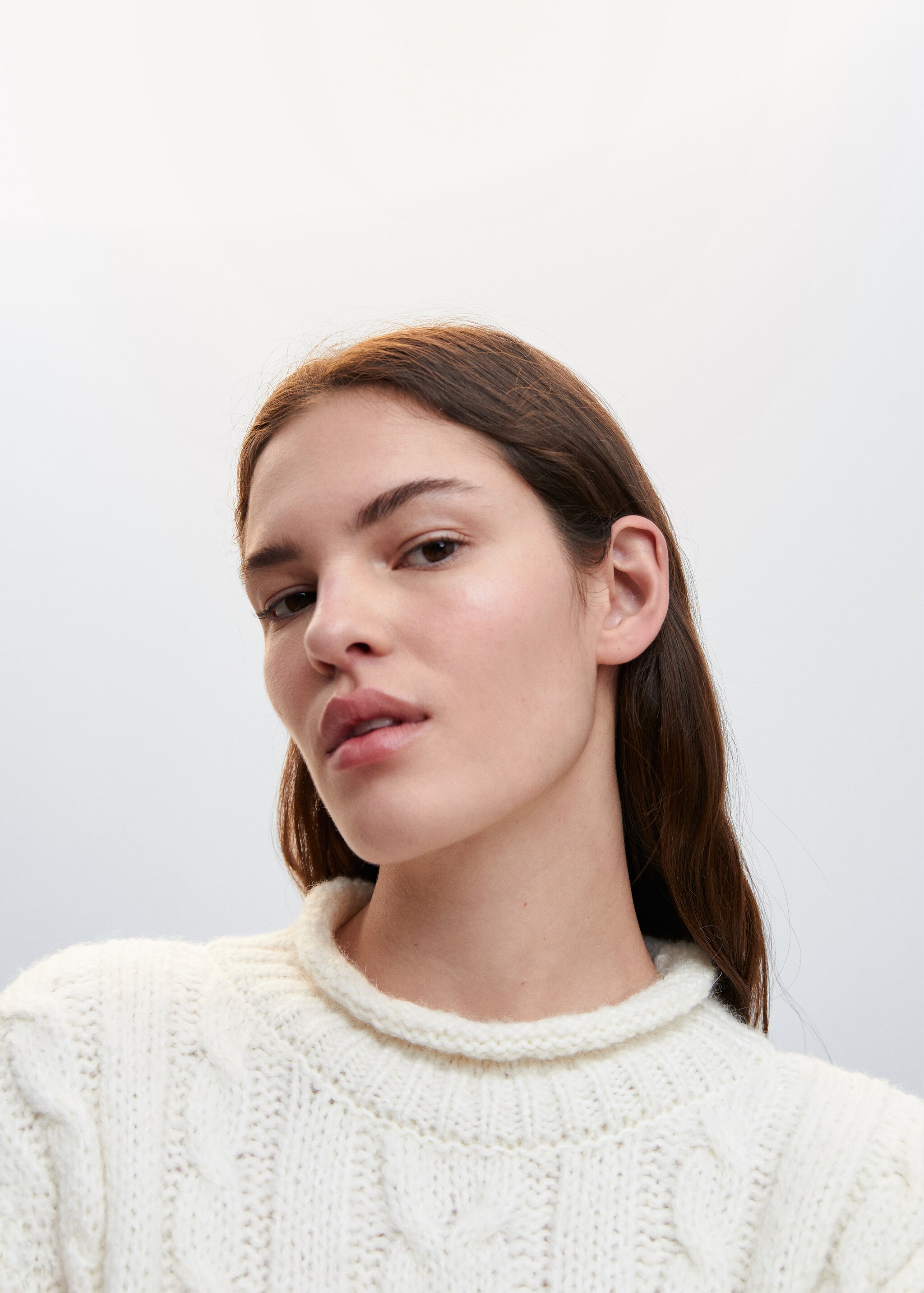 Braided wool sweater - Details of the article 1