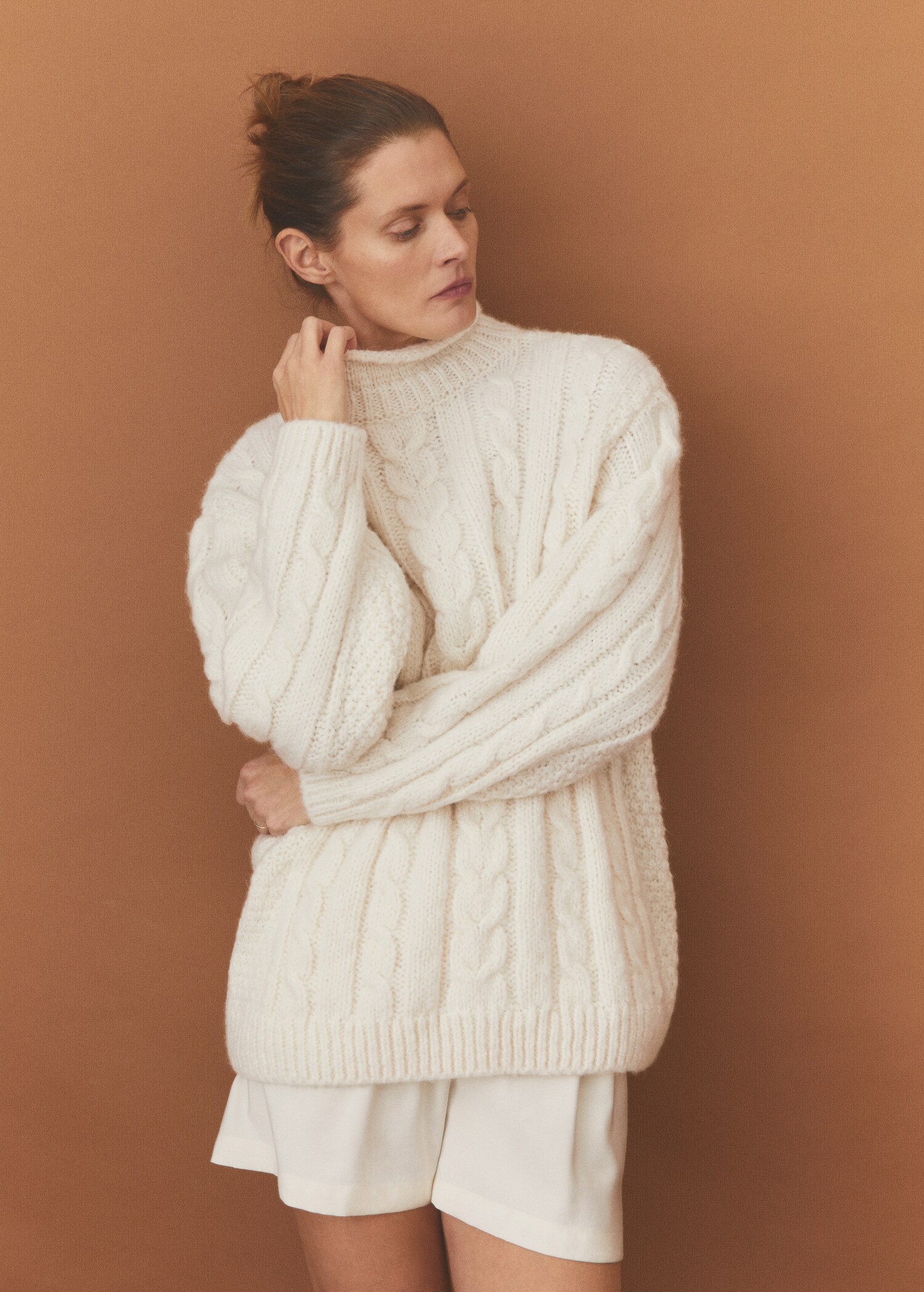 Wollpullover mit Rautenmuster - Detail des Artikels 6