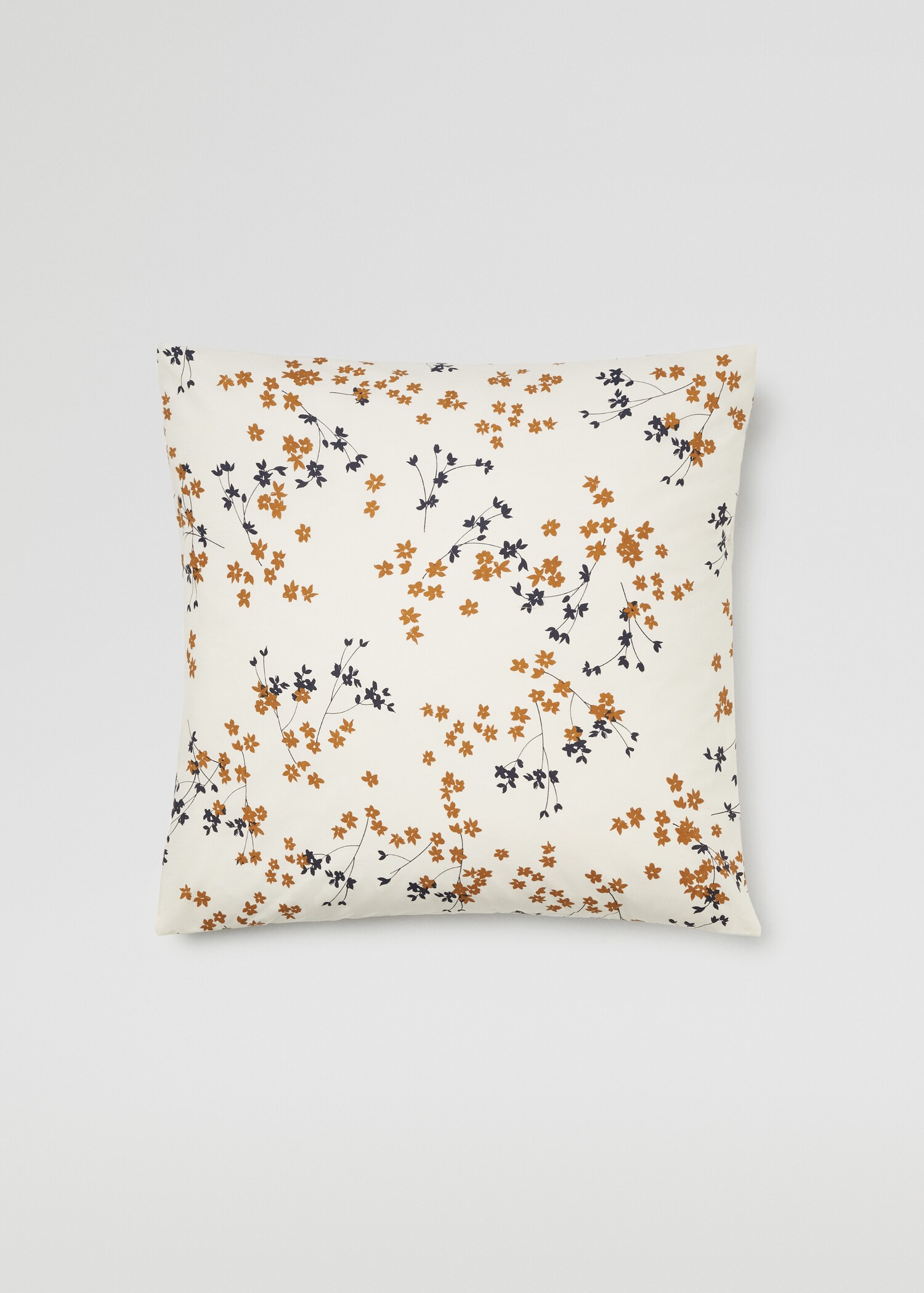 Housse coussin en imprimé fleuri 60x60 cm - Article sans modèle