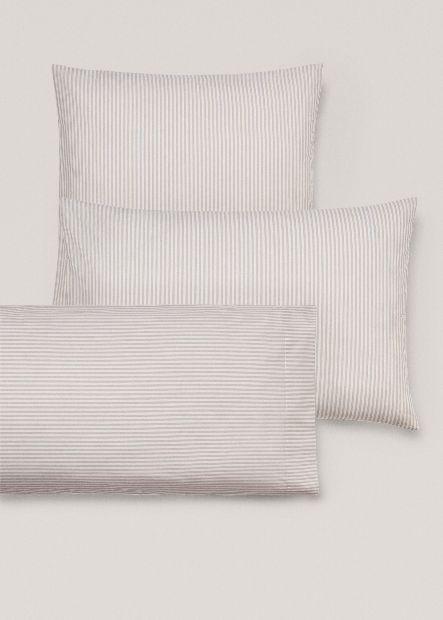 Striped print cushion cover 60x60cm (Pack of 2) - Details of the article 4