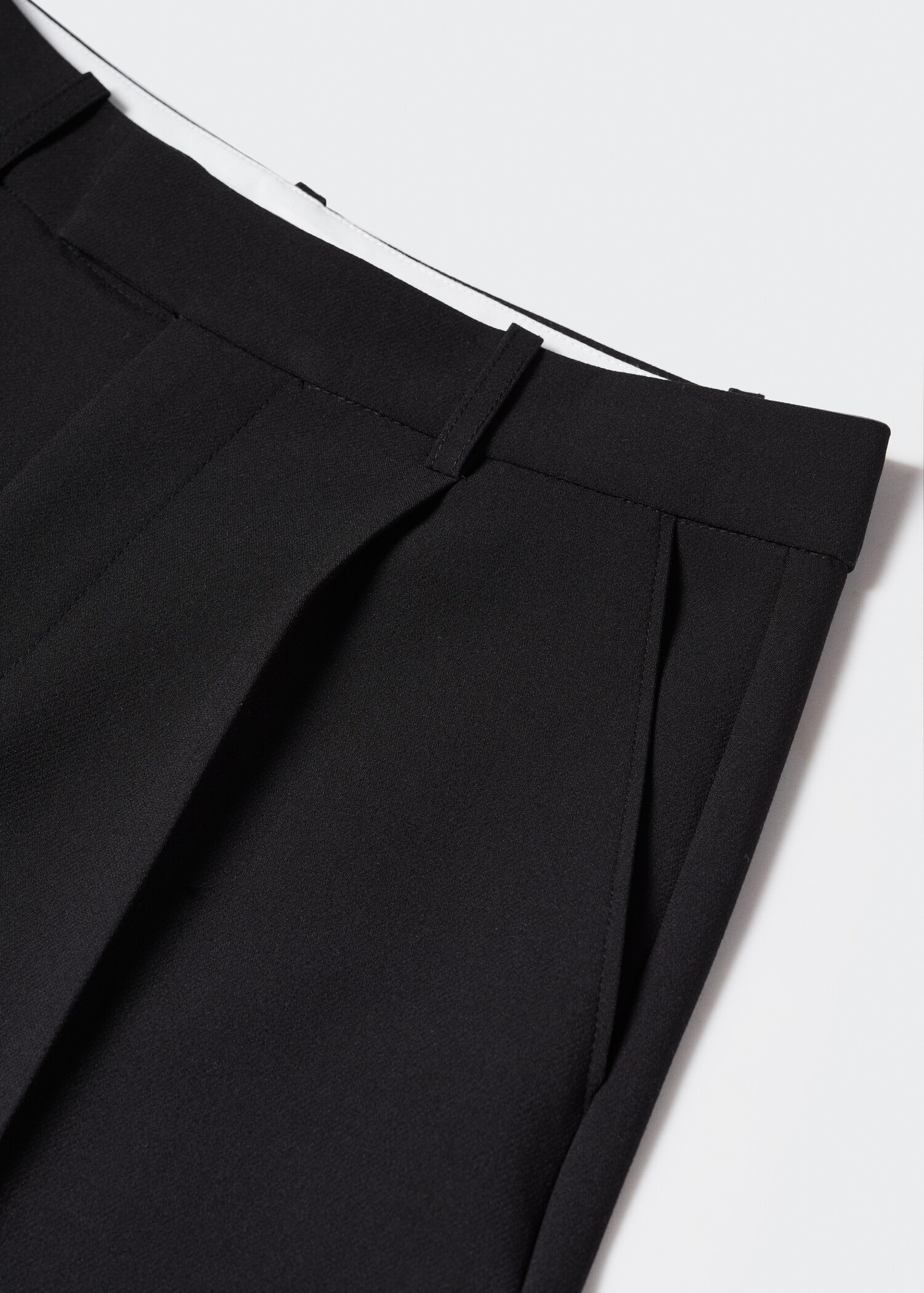 Pleat straight trousers - Details of the article 8