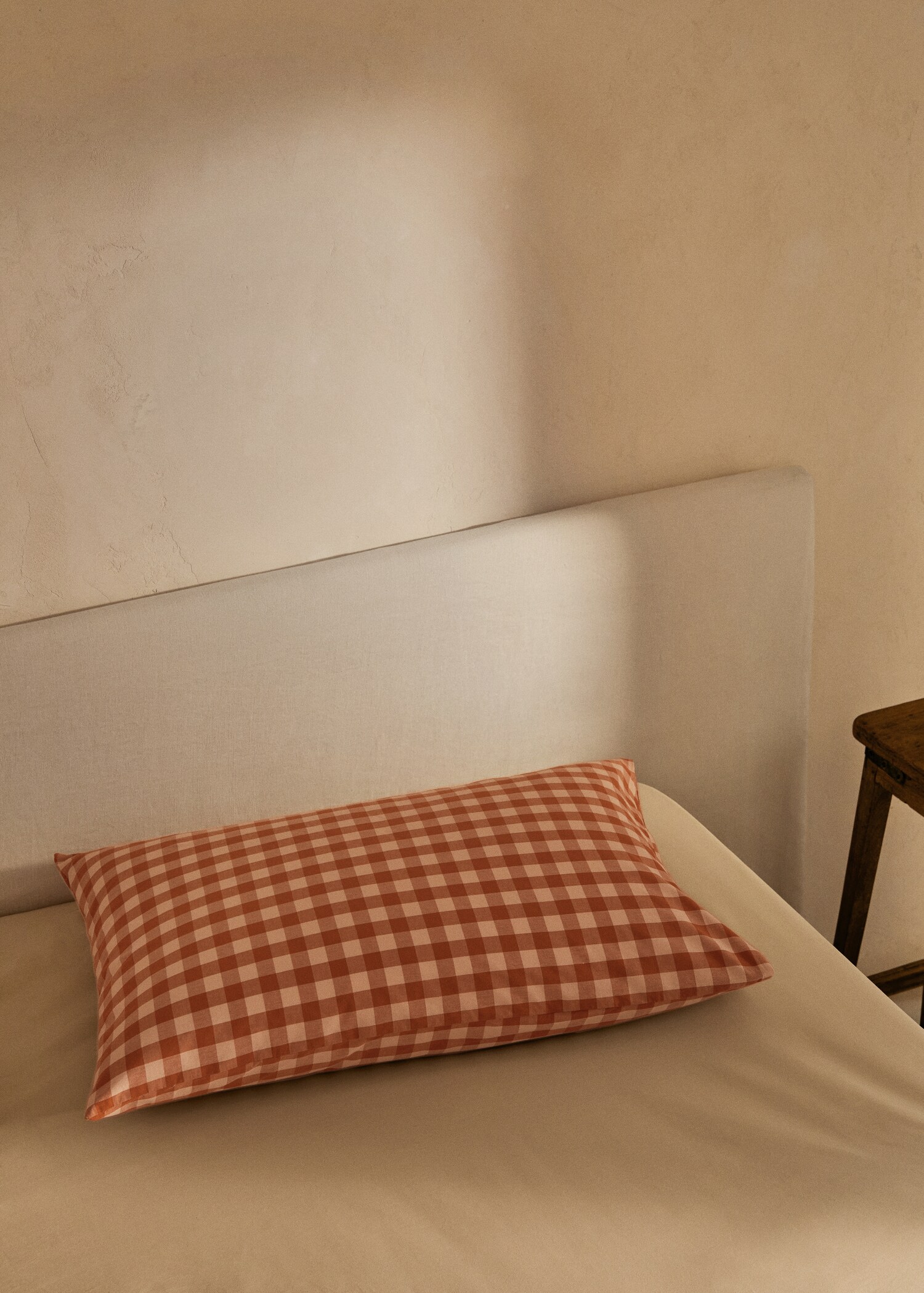 100% cotton gingham check pillow cases 50x75cm (2u) - Details of the article 8