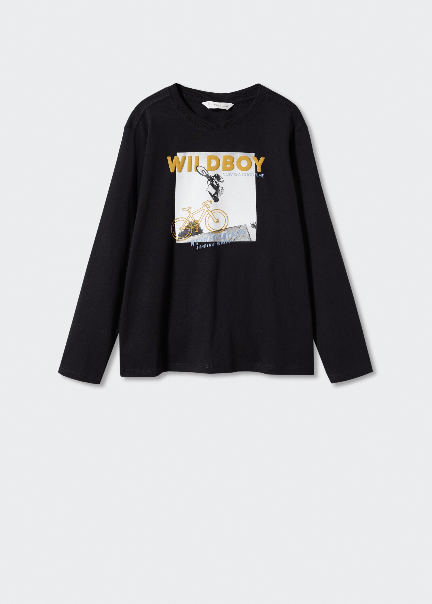 Long sleeve cotton t-shirt - Article without model