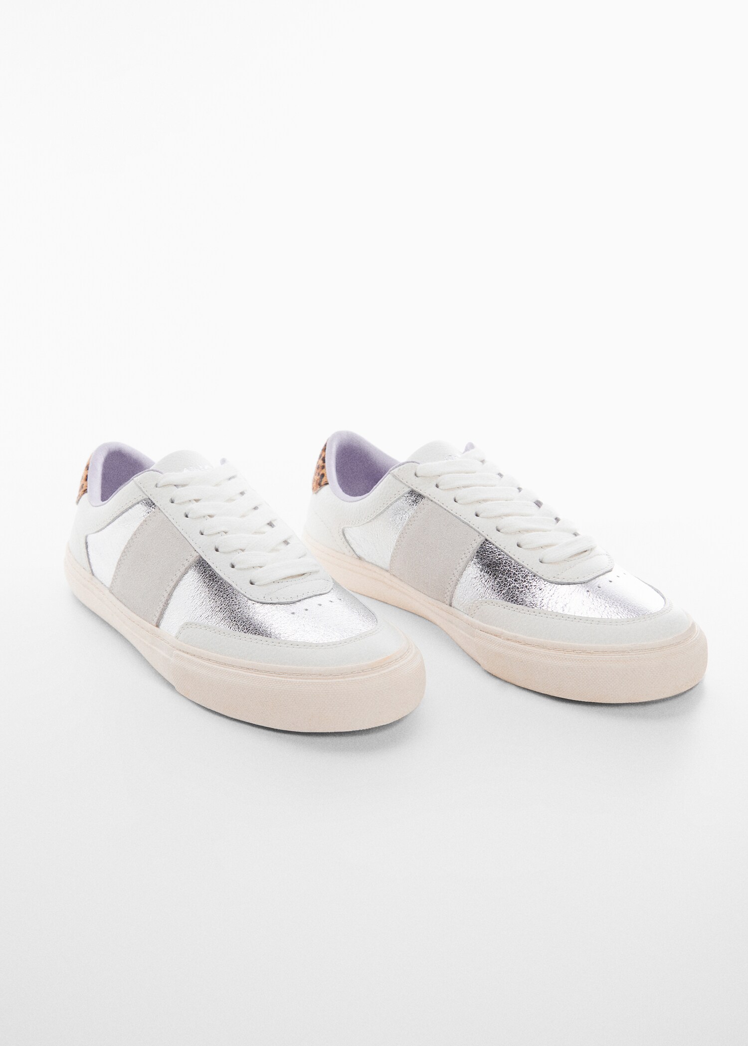 Metallic panel trainers - Medium plane