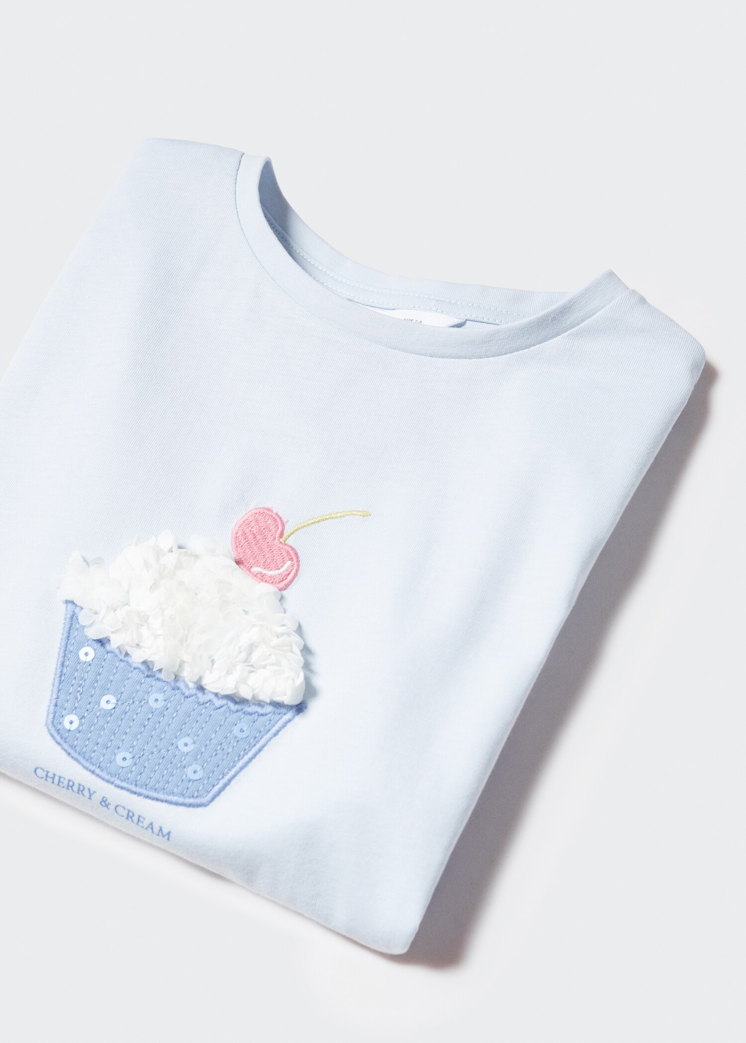 Strukturiertes Baumwoll-Shirt - Detail des Artikels 8