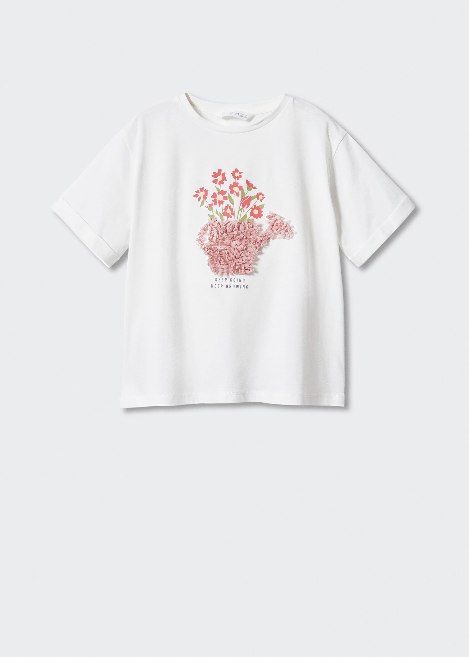 Strukturiertes Baumwoll-Shirt - Artikel ohne Model