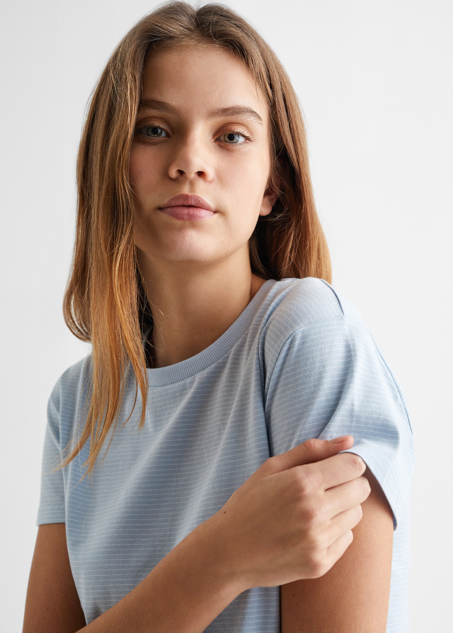 Randig bomull t-shirt - Detaljer om artikeln 1