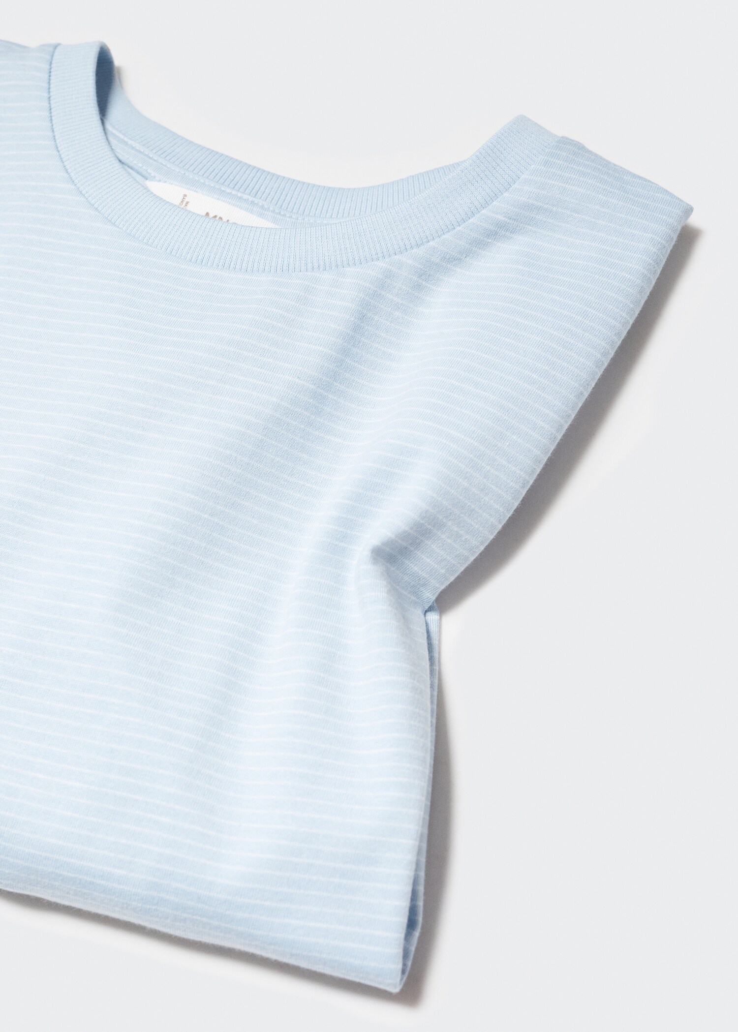 Randig bomull t-shirt - Detaljer om artikeln 8