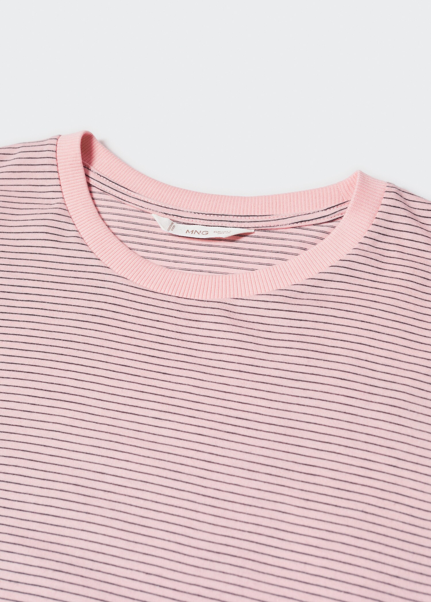 Randig bomull t-shirt - Detaljer om artikeln 8