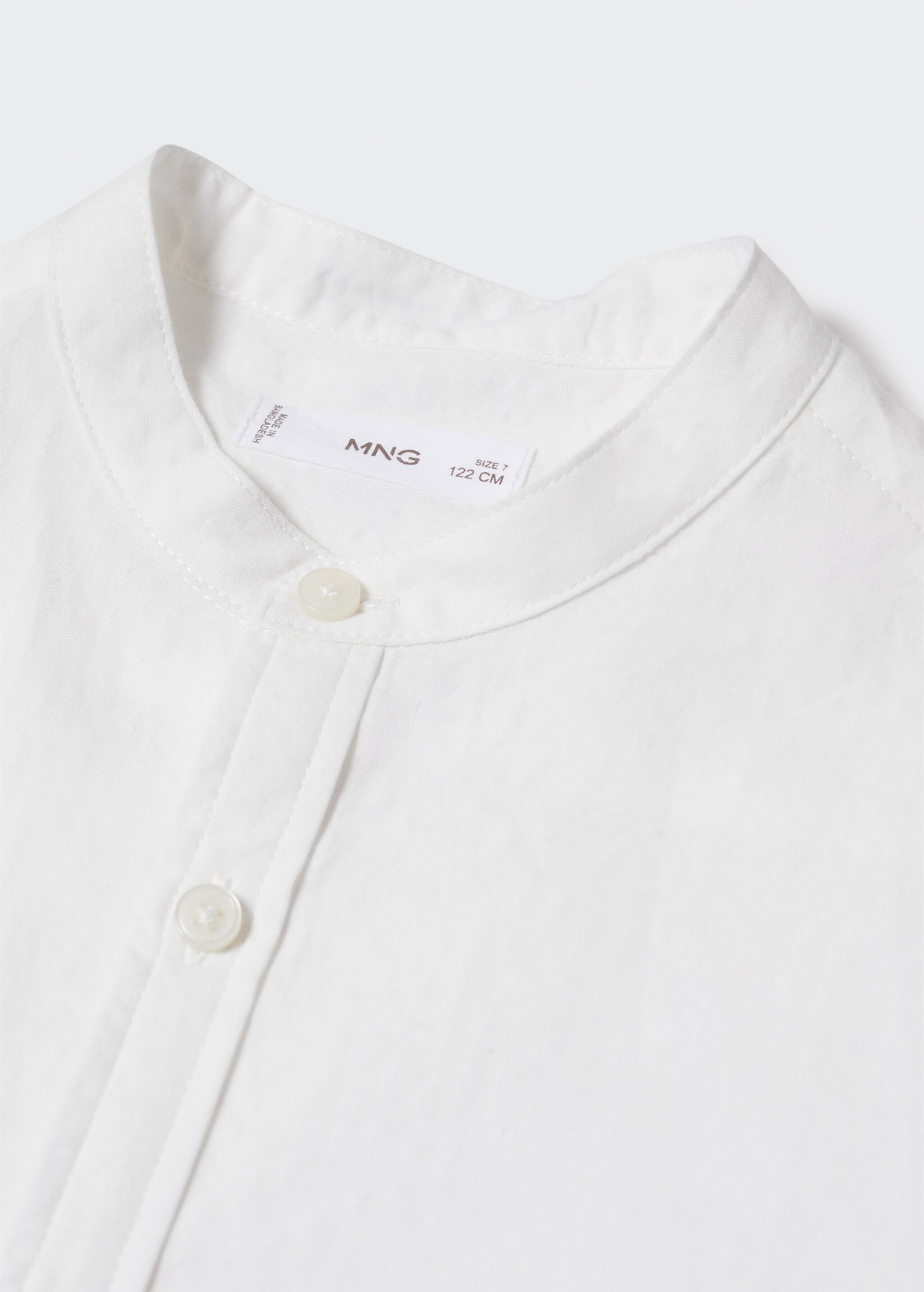 Mao collar shirt - Details of the article 8