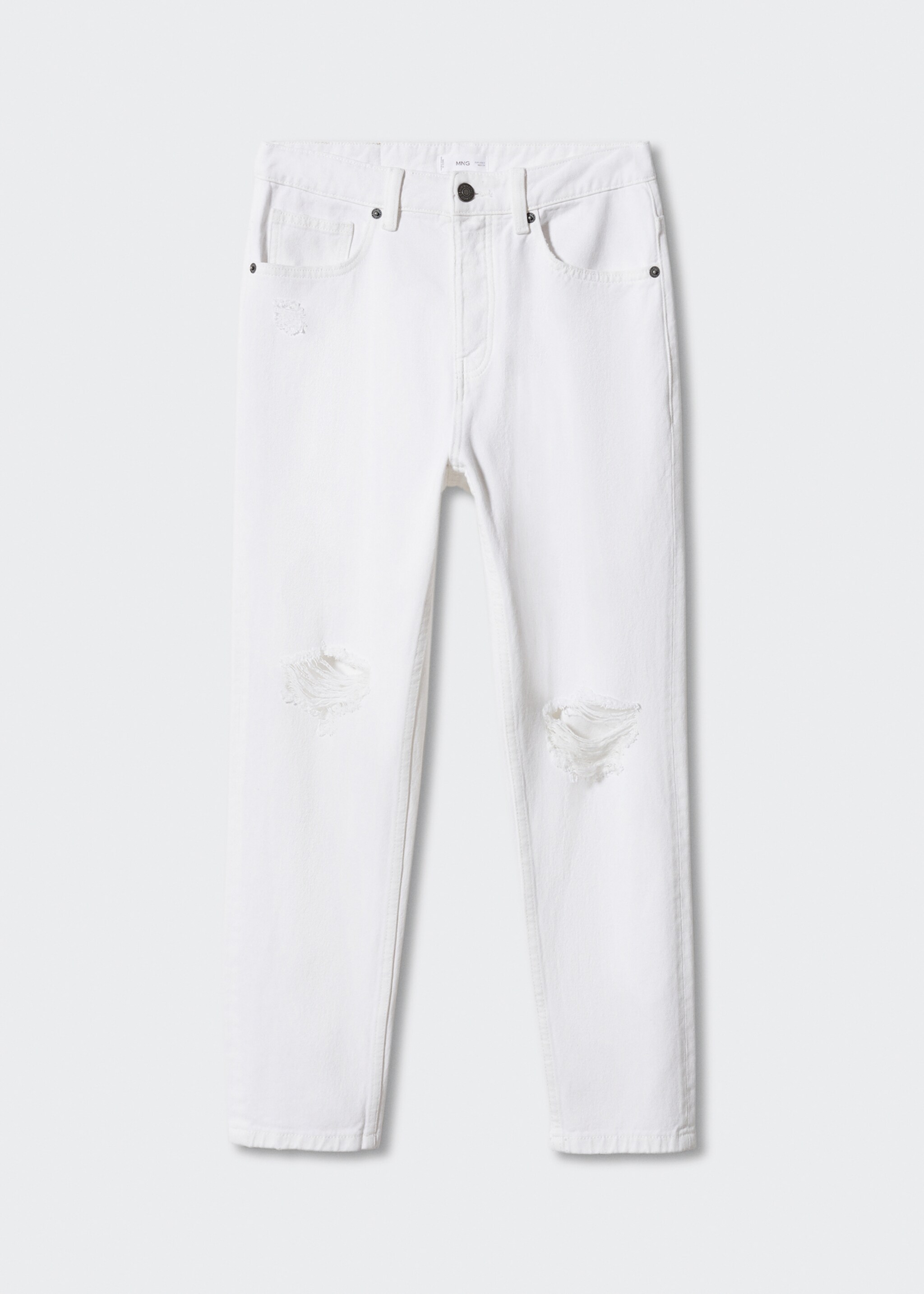 Jeans tapered-fit strappi - Articolo senza modello