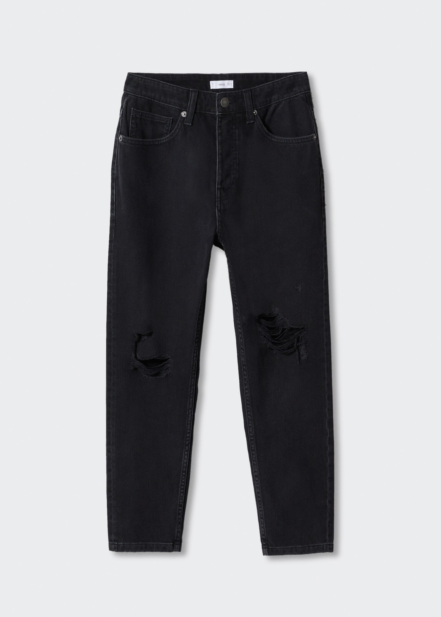 Τζιν tapered fit σκισίματα - Προϊόν χωρίς μοντέλο