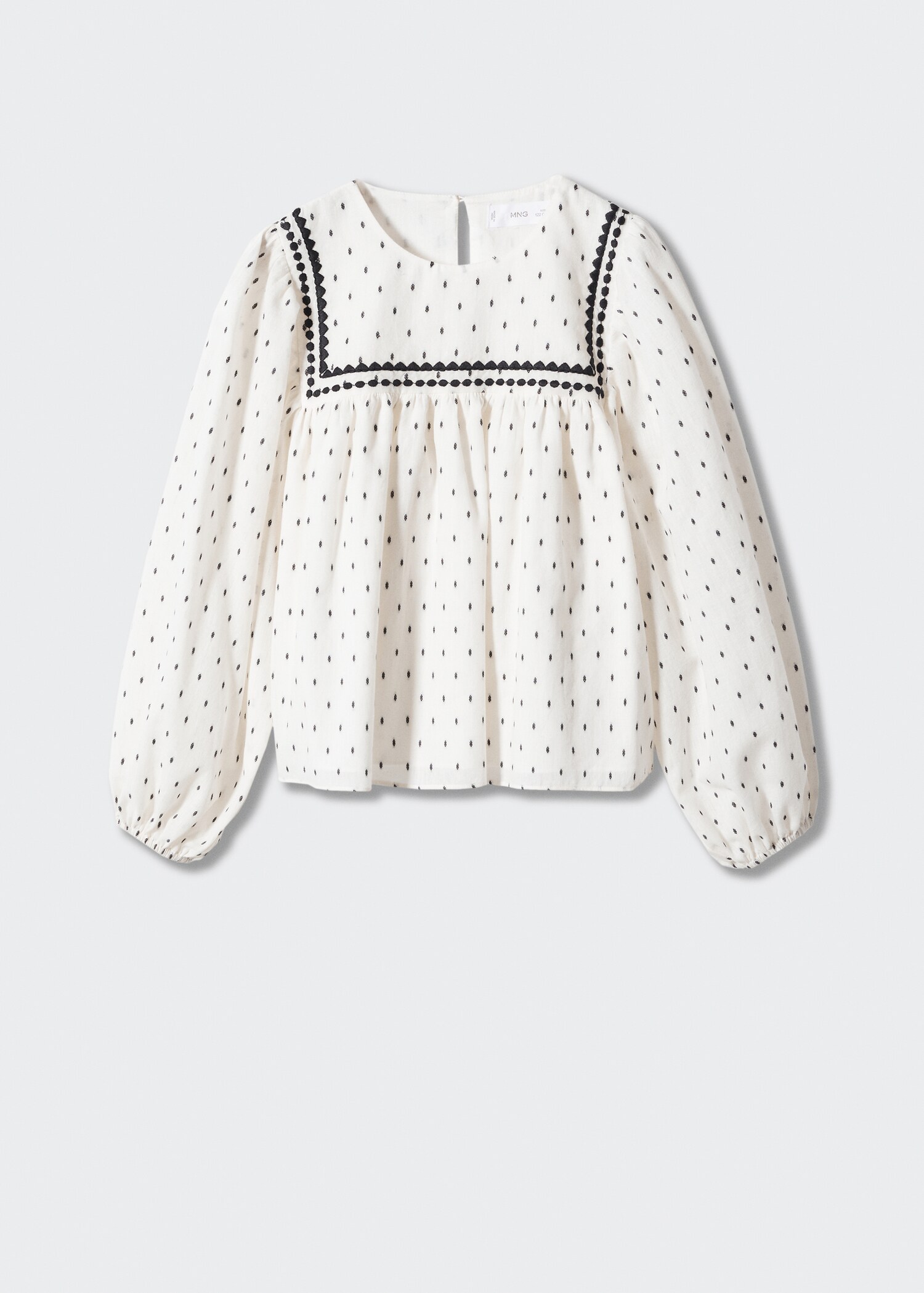 Blouse en coton imprimée - Article sans modèle