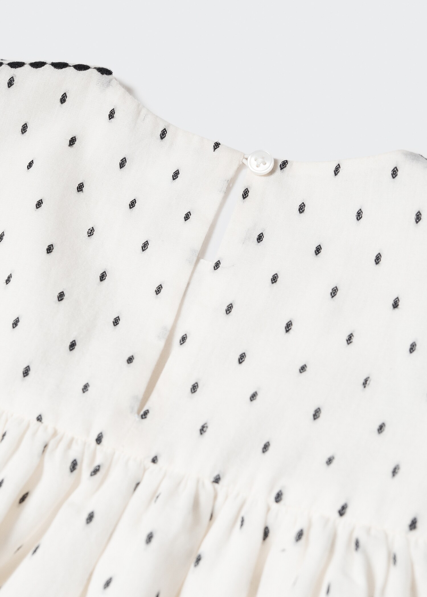Printed cotton blouse - Details of the article 8