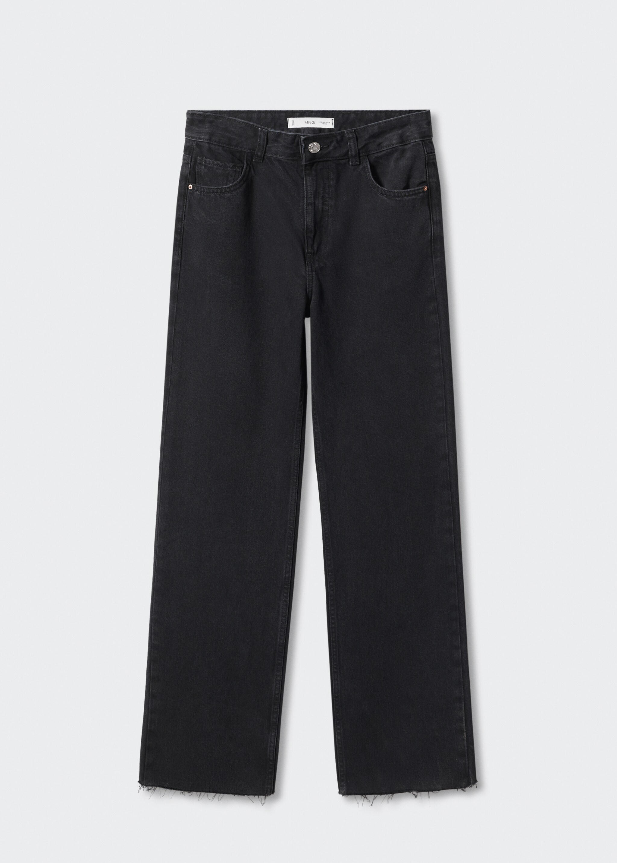Wideleg mid-rise jeans - Article without model