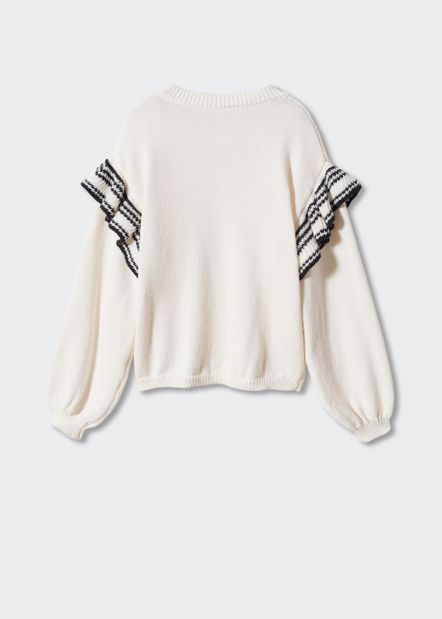 Pull-over maille volants - Verso de l’article