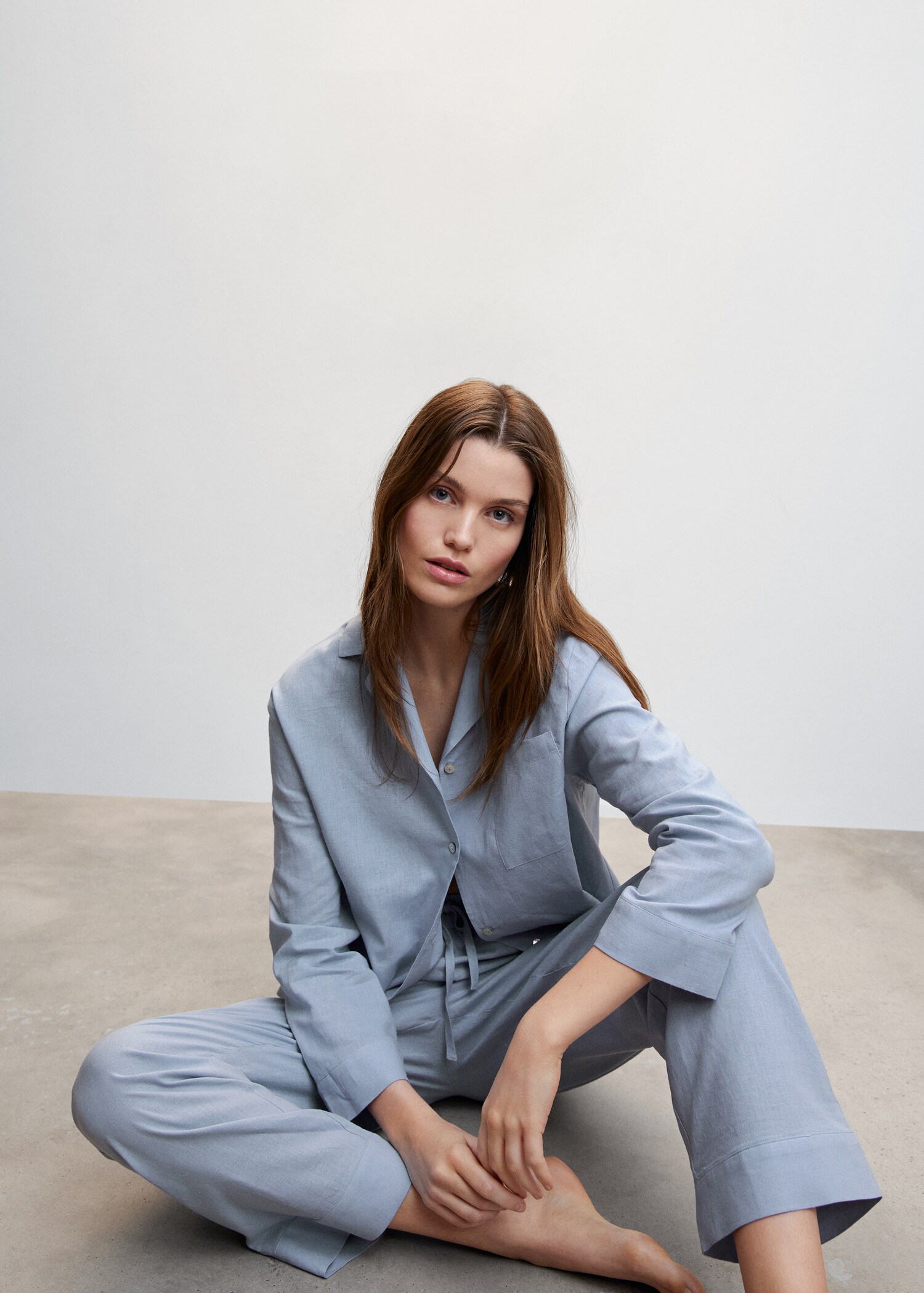 Chemise pyjama lin - Détail de l'article 2