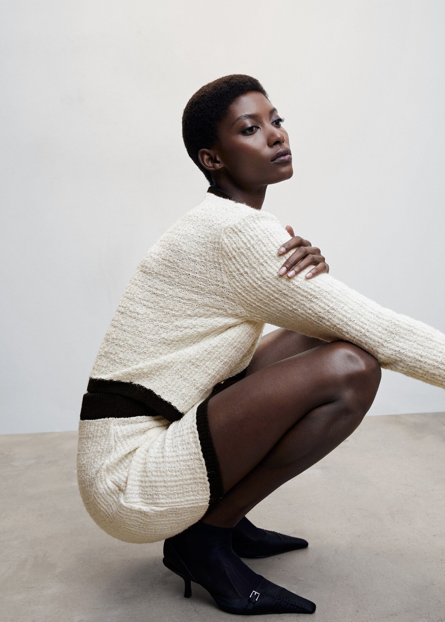 Faldilla tweed botons  - Detall de l'article 2